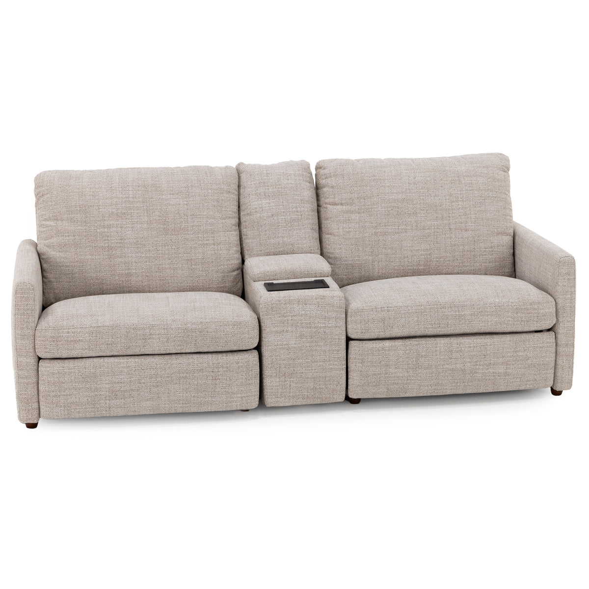 Ginger 3-Pc. Power Headrest Wall Saver Reclining Console Loveseat