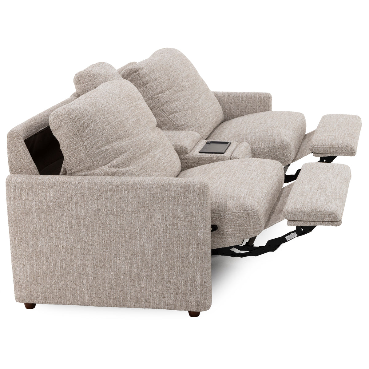 Ginger 3-Pc. Power Headrest Wall Saver Reclining Console Loveseat