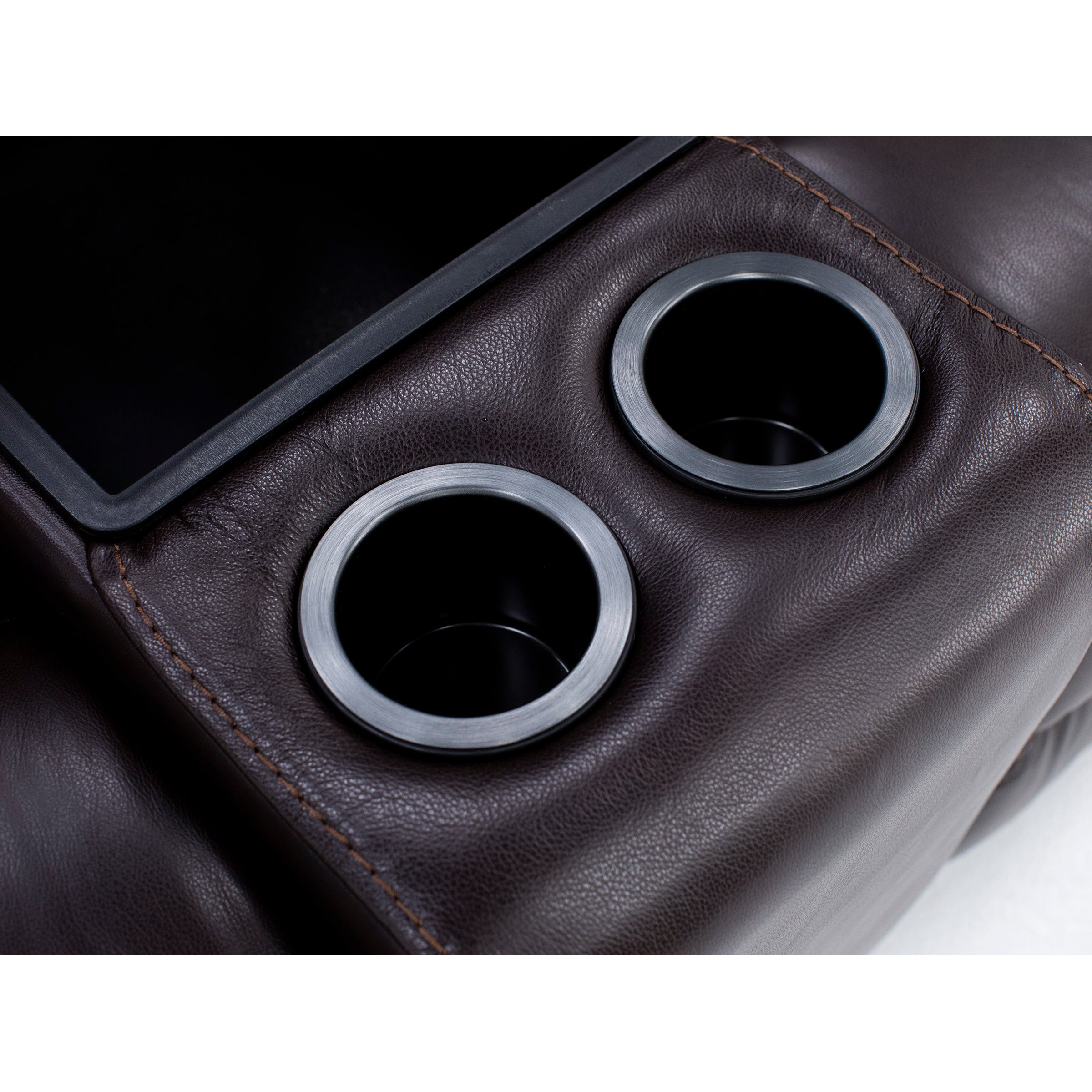 Denver 3-Pc. Leather Zero Gravity Power Reclining Console Loveseat