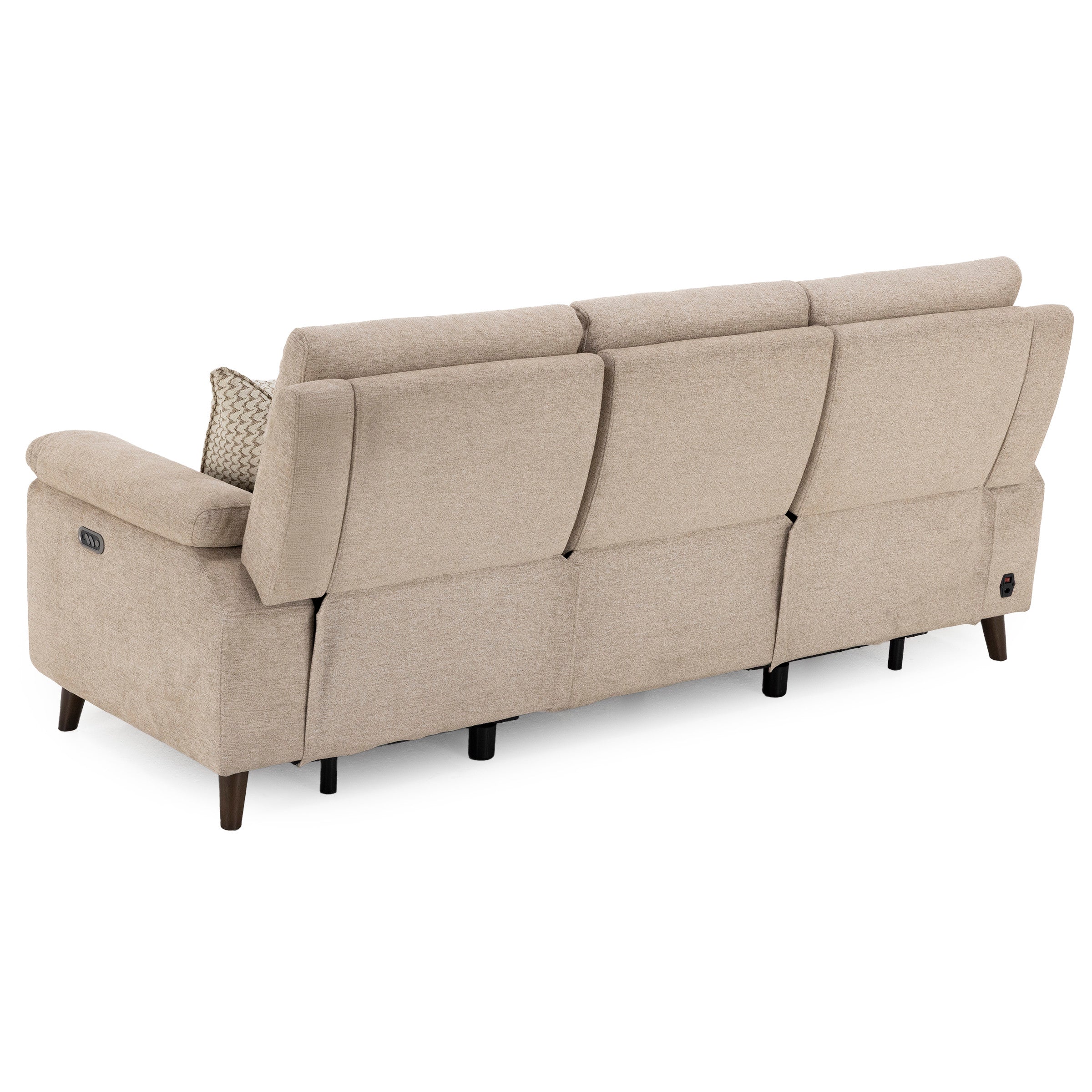 Nicole Power Headrest Reclining Sofa