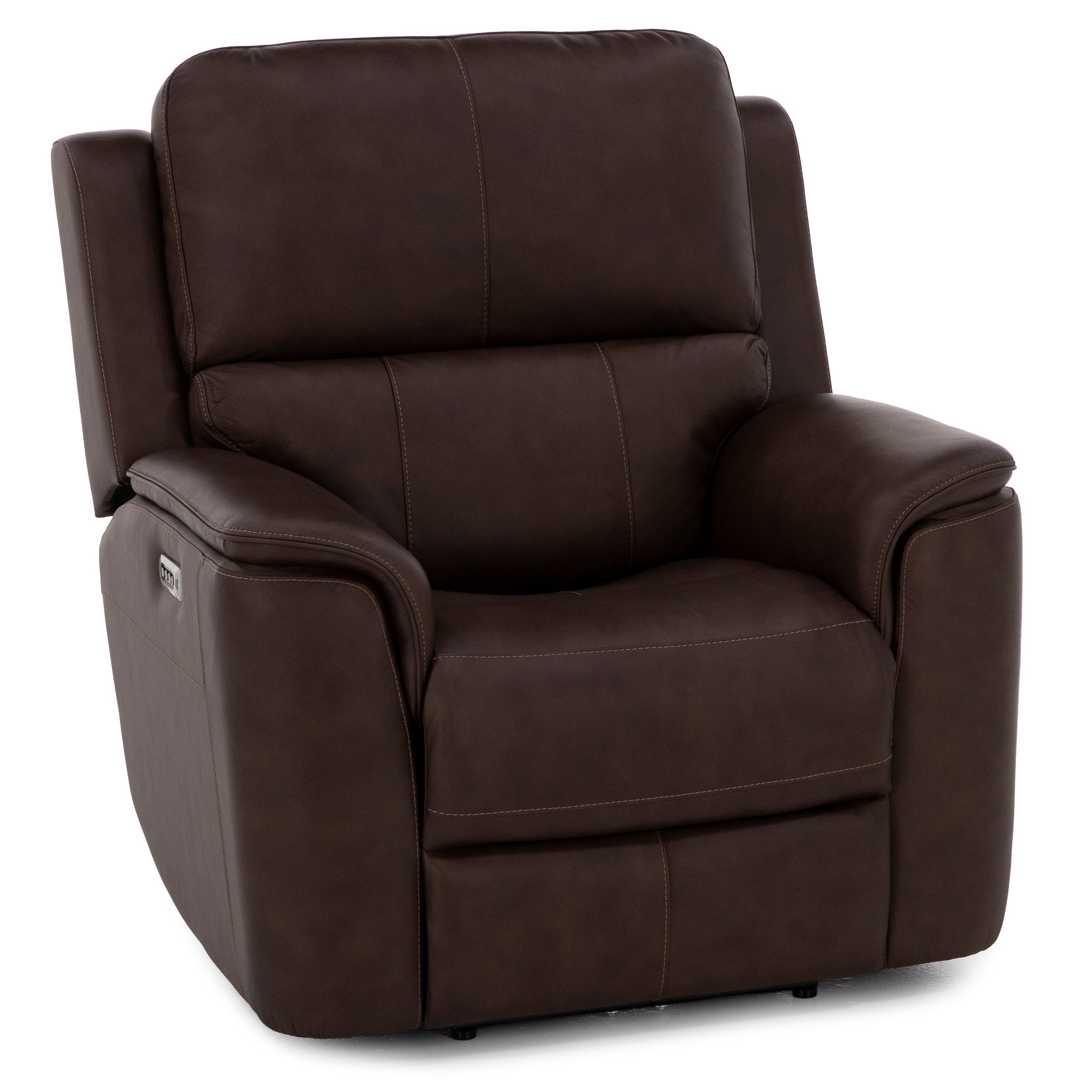 Flexsteel Hank Leather Fully Loaded Zero Gravity Recliner