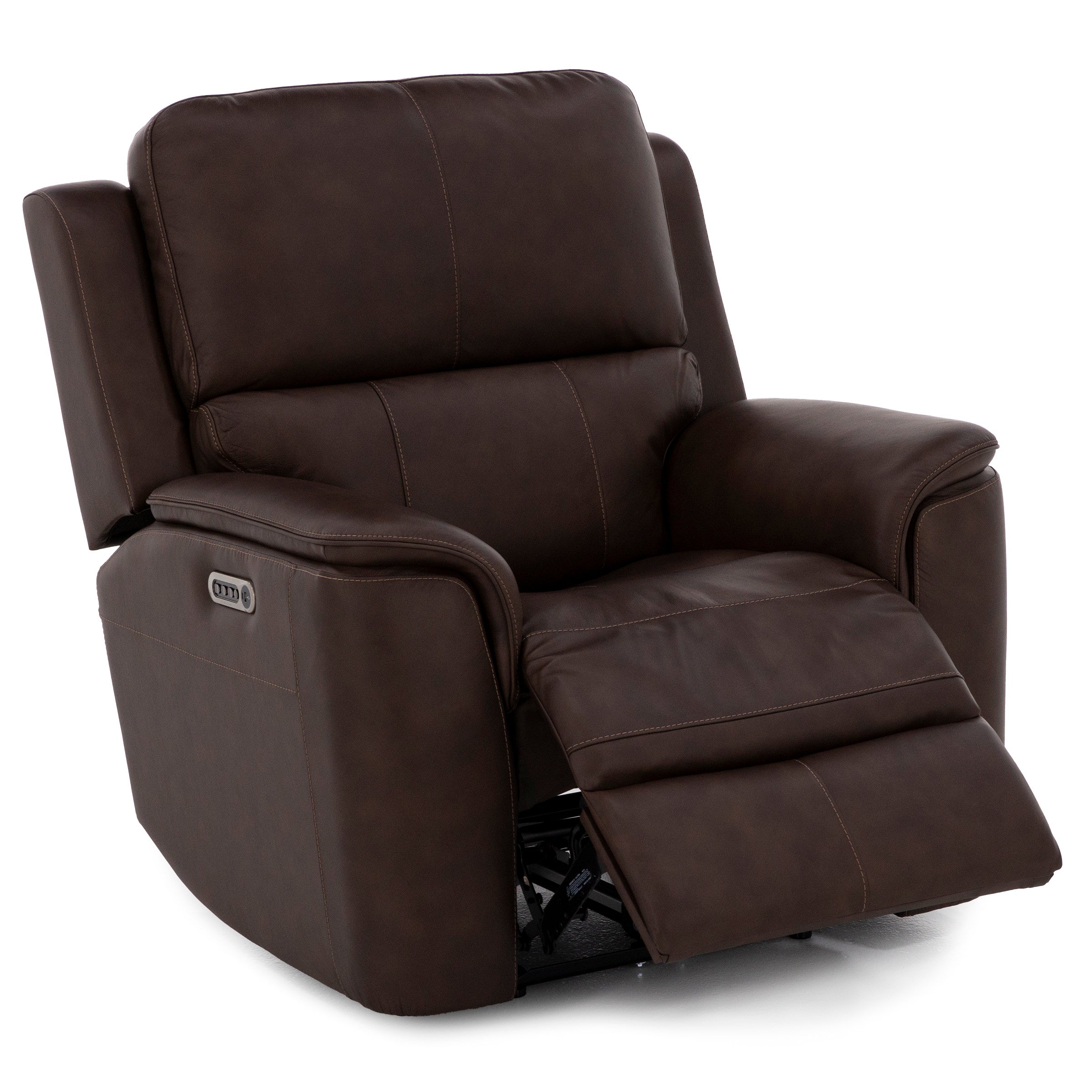 Flexsteel Hank Leather Fully Loaded Zero Gravity Recliner