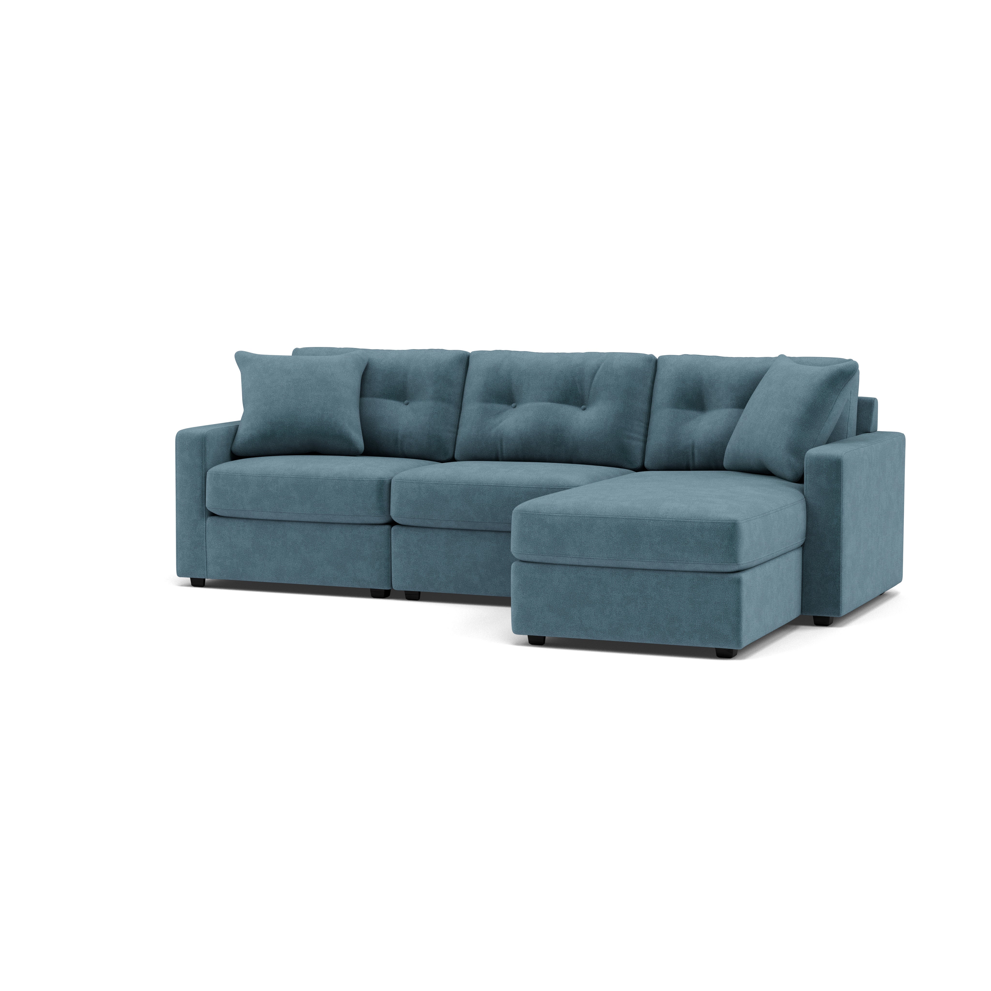Drew & Jonathan Home Modular One 3-Pc. Chaise Sofa