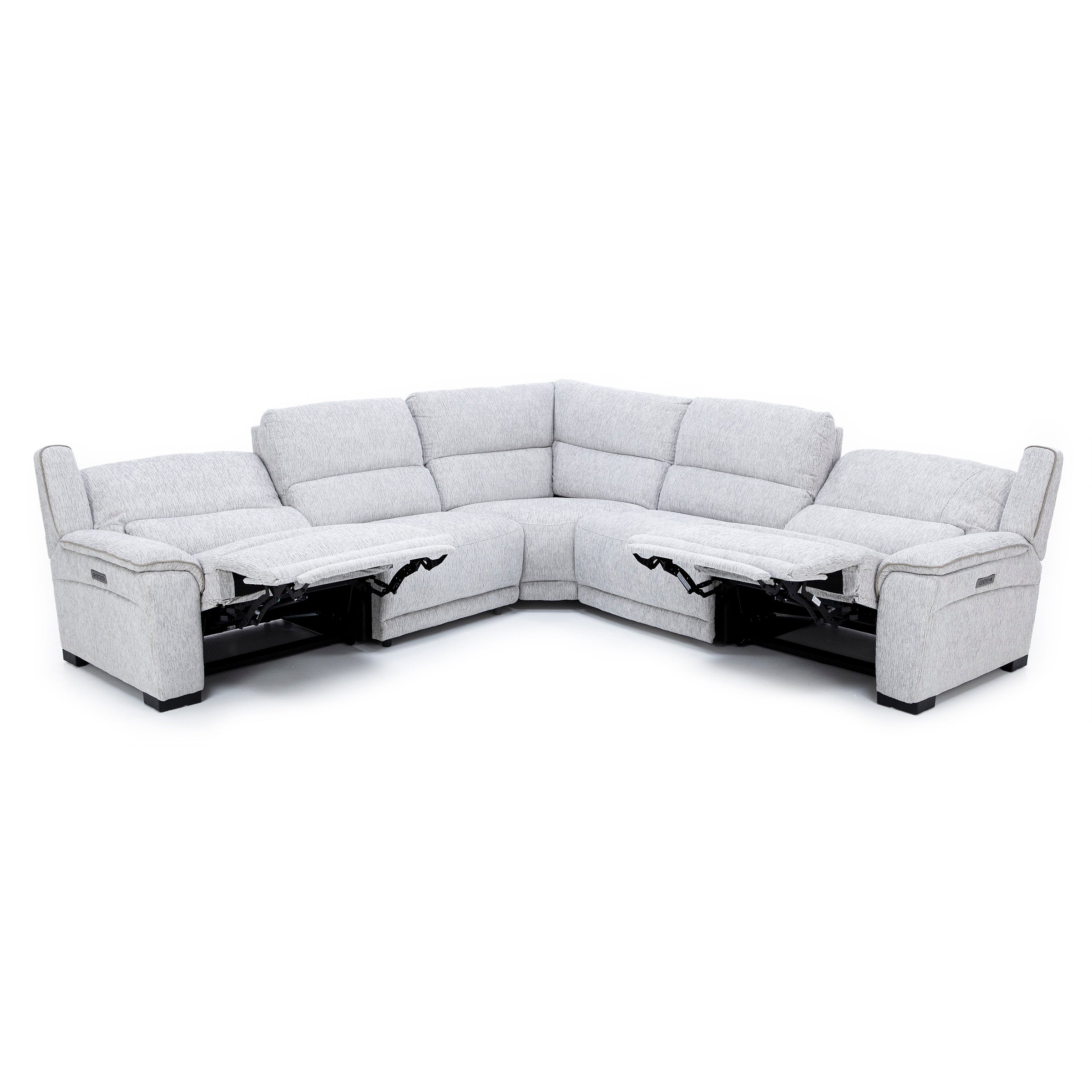 Jayden 5-Pc. Power Headrest Zero Gravity Reclining Sectional