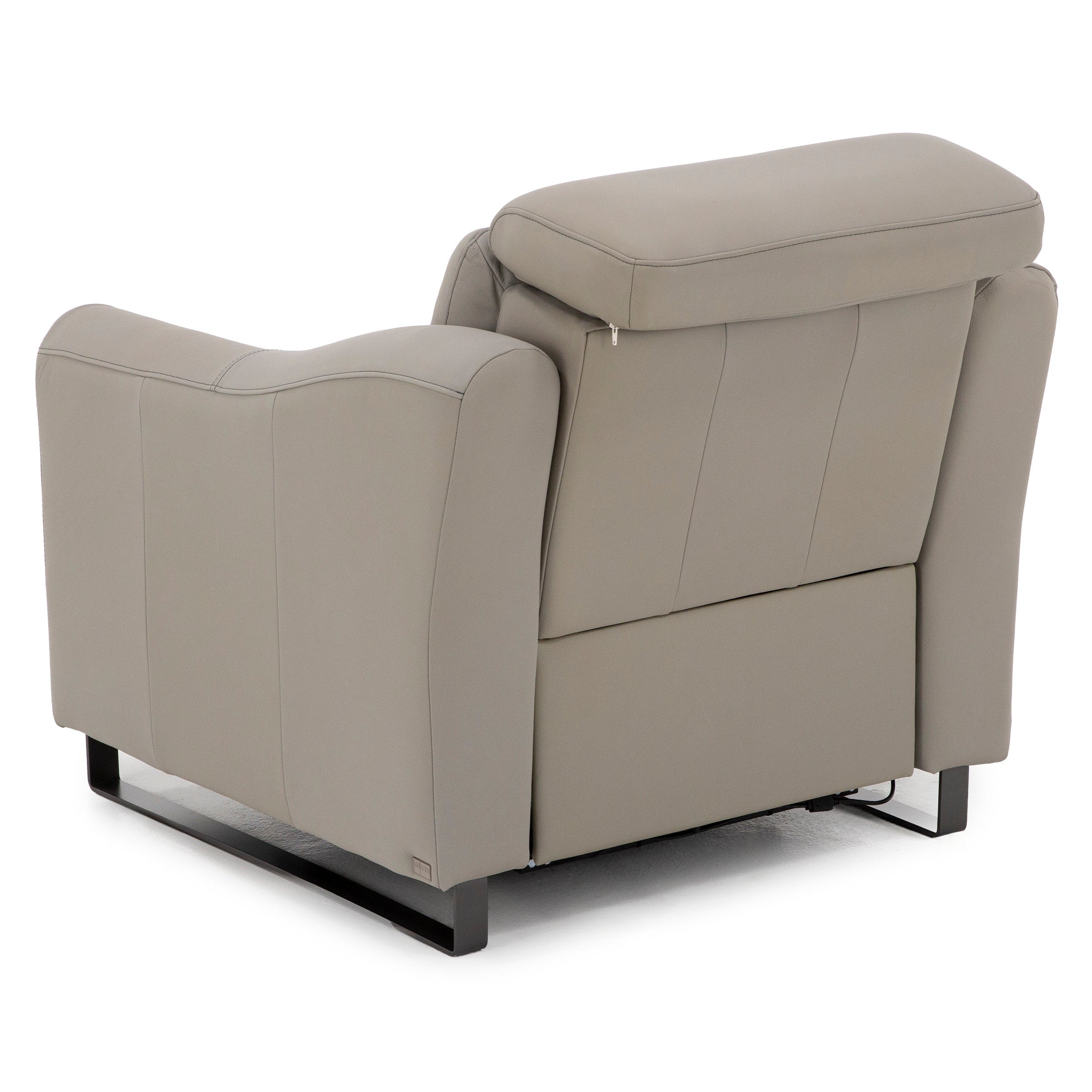 Reed Leather Power Headrest Wall Saver Recliner