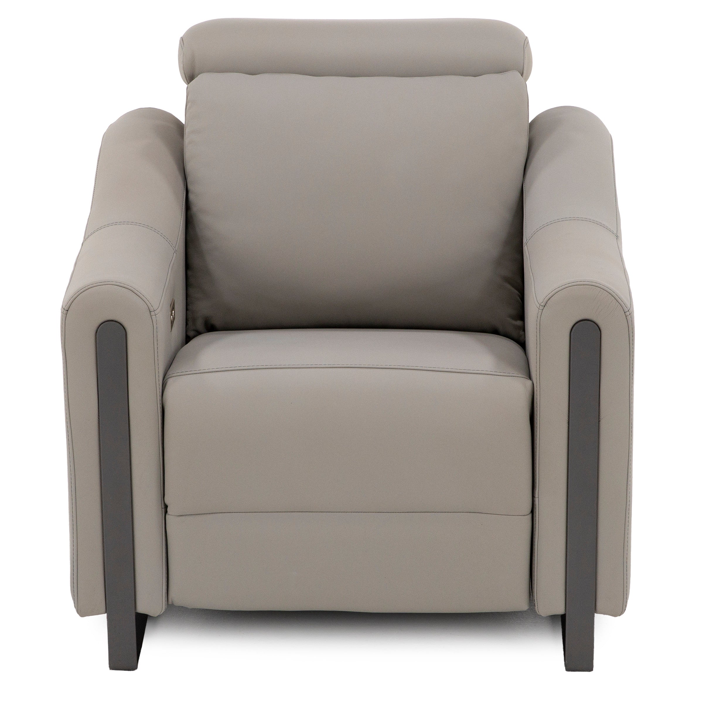 Reed Leather Power Headrest Wall Saver Recliner