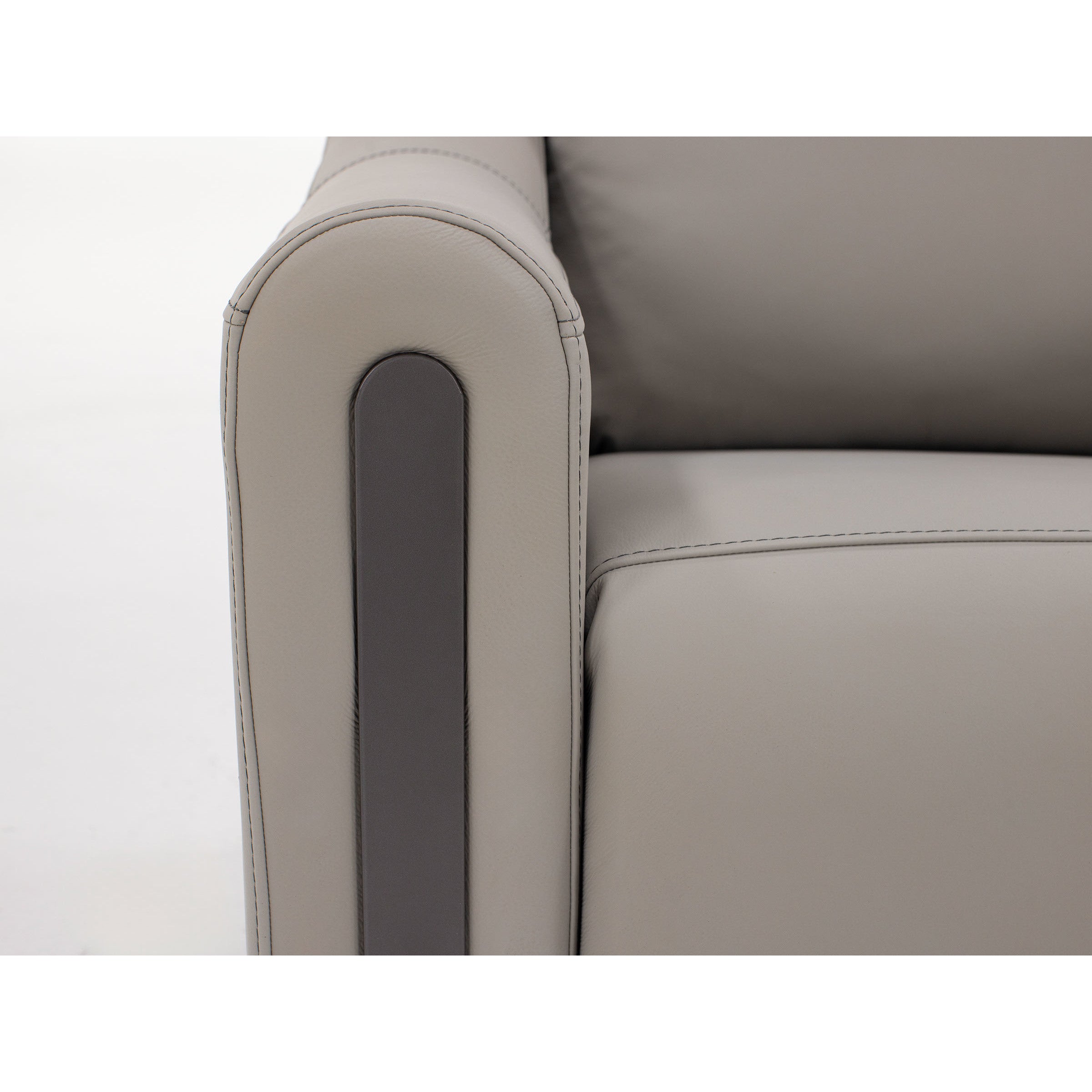 Reed Leather Power Headrest Wall Saver Recliner