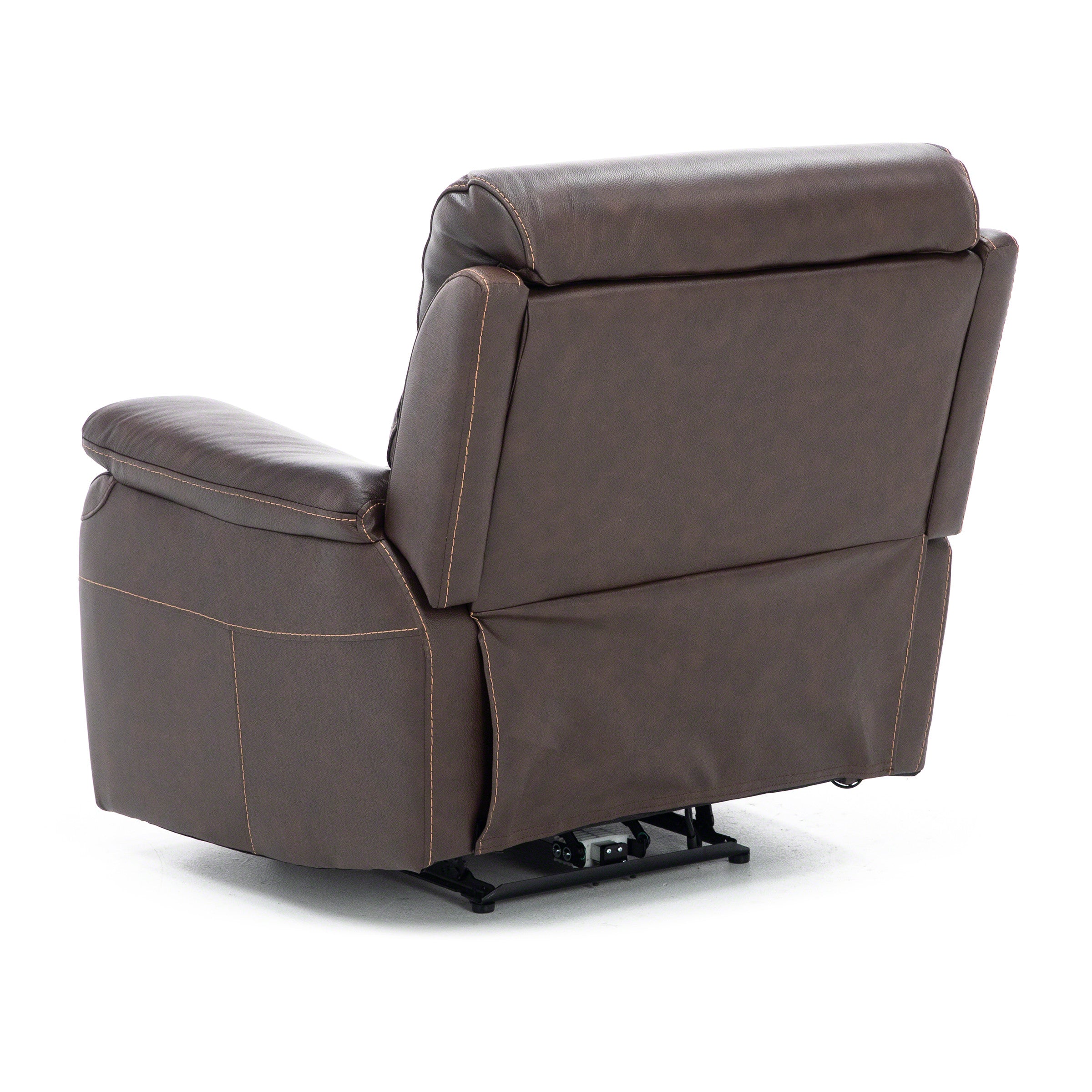Shane Leather Power Headrest Recliner