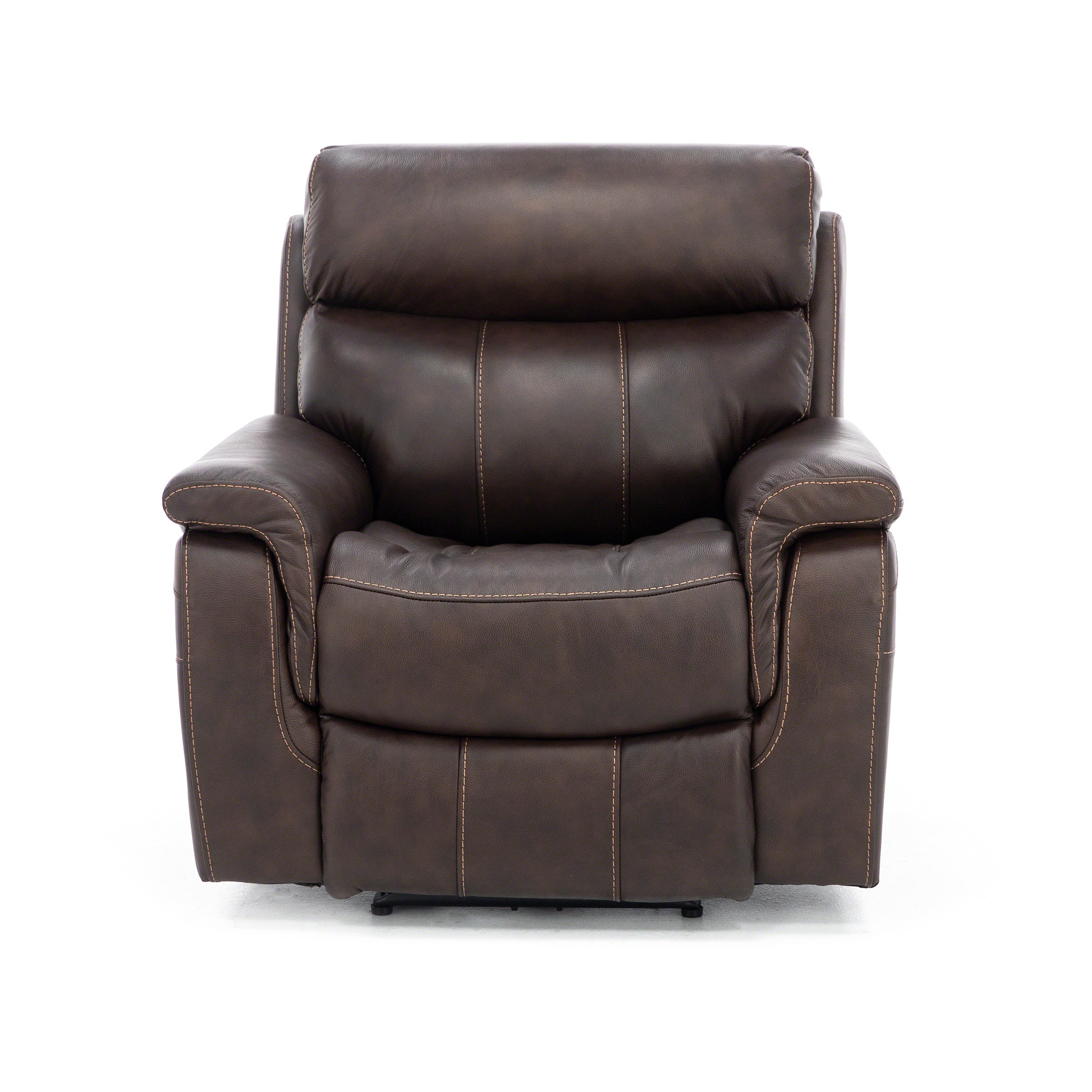 Shane Leather Power Headrest Recliner