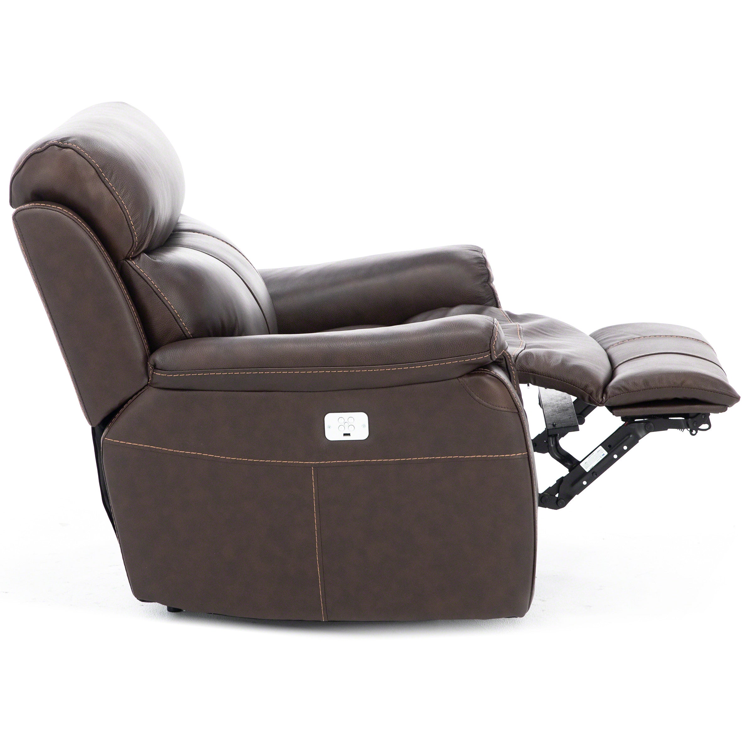Shane Leather Power Headrest Recliner