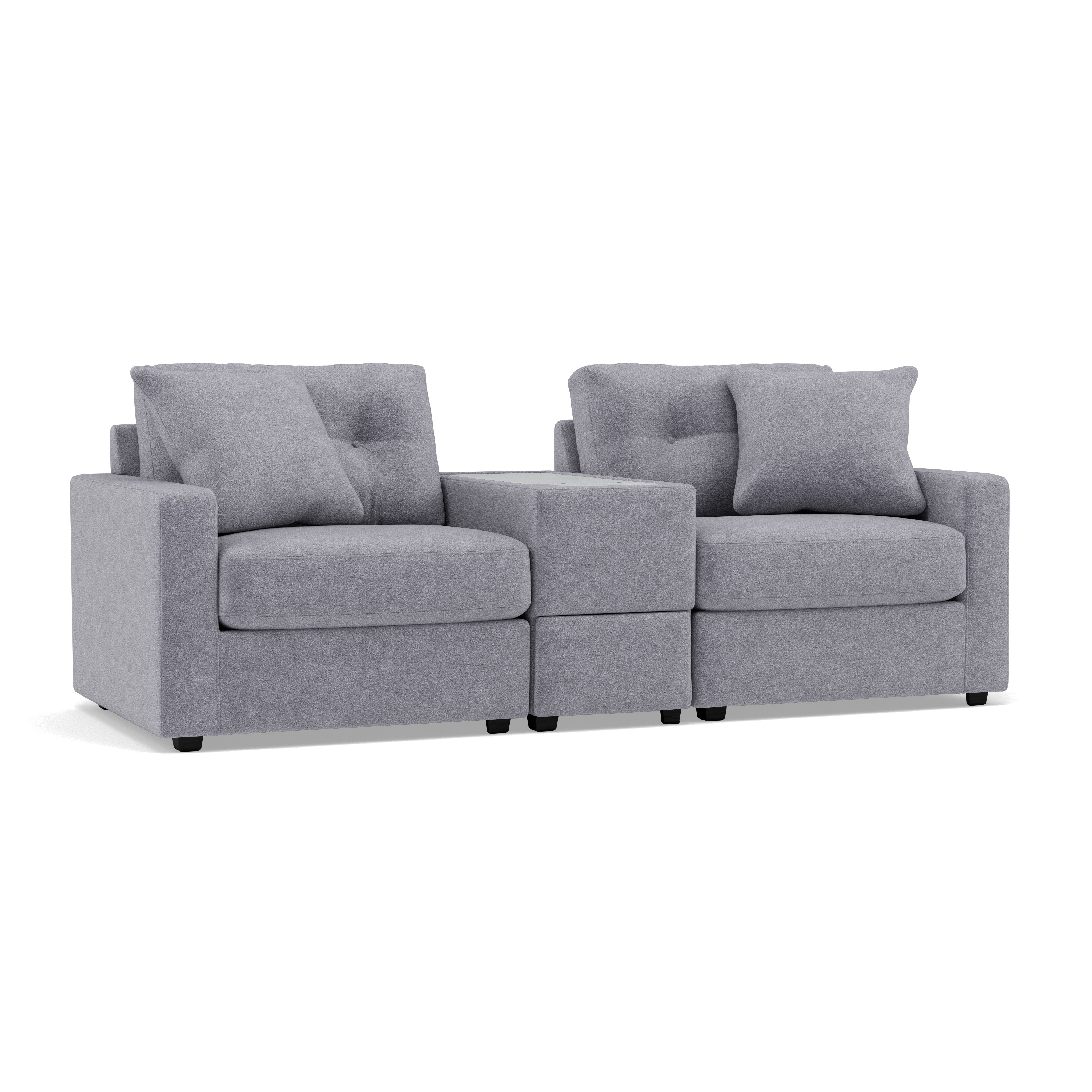 Drew & Jonathan Home Modular One 3-Pc. Media Console Loveseat