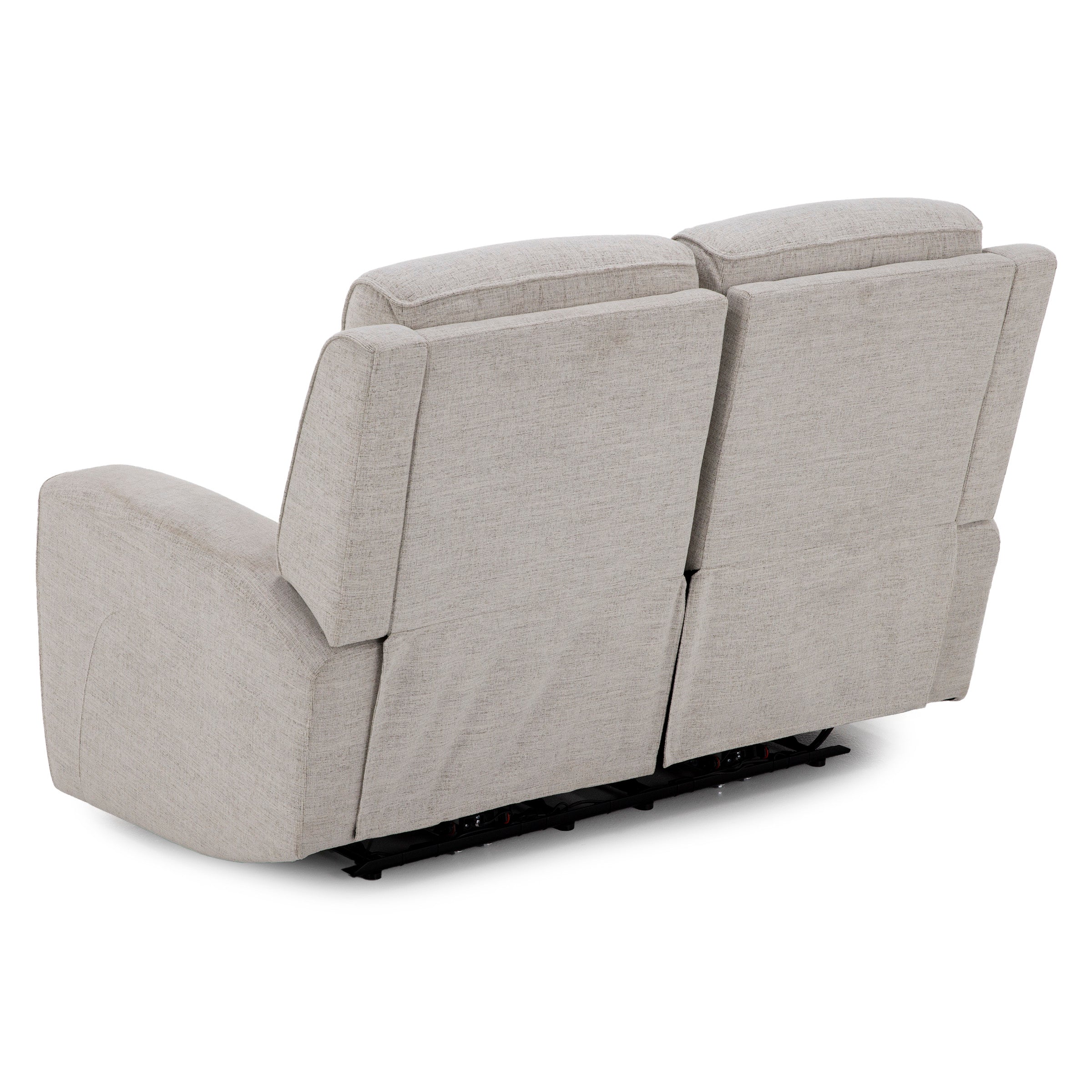 Flexsteel Shawna Power Headrest Reclining Loveseat
