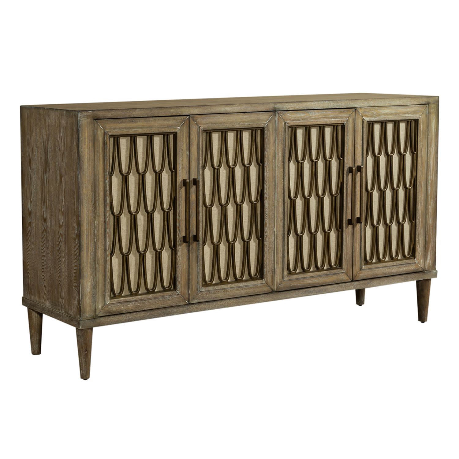 Devonshire 4 Door Accent Cabinet