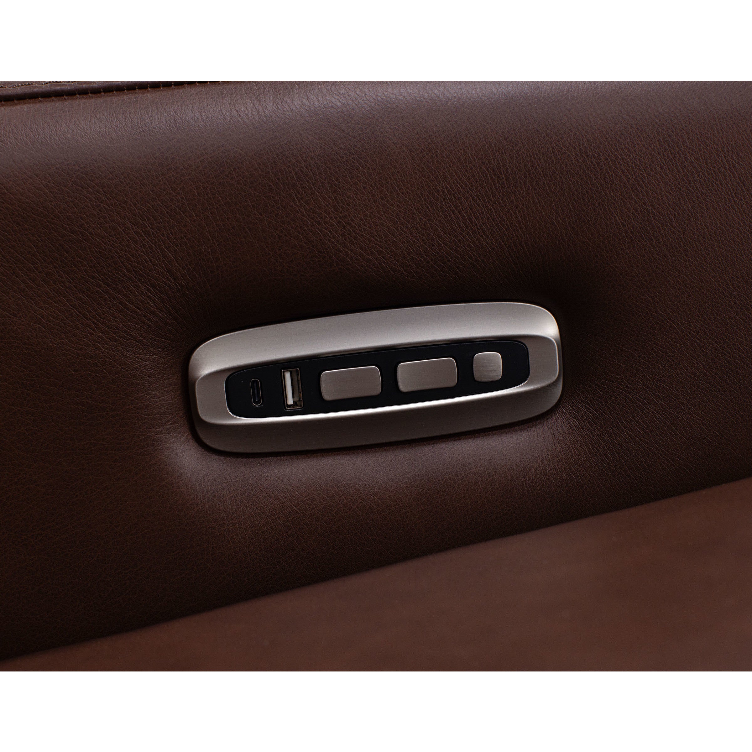 Acadia Leather Power Headrest Zero Gravity Recliner