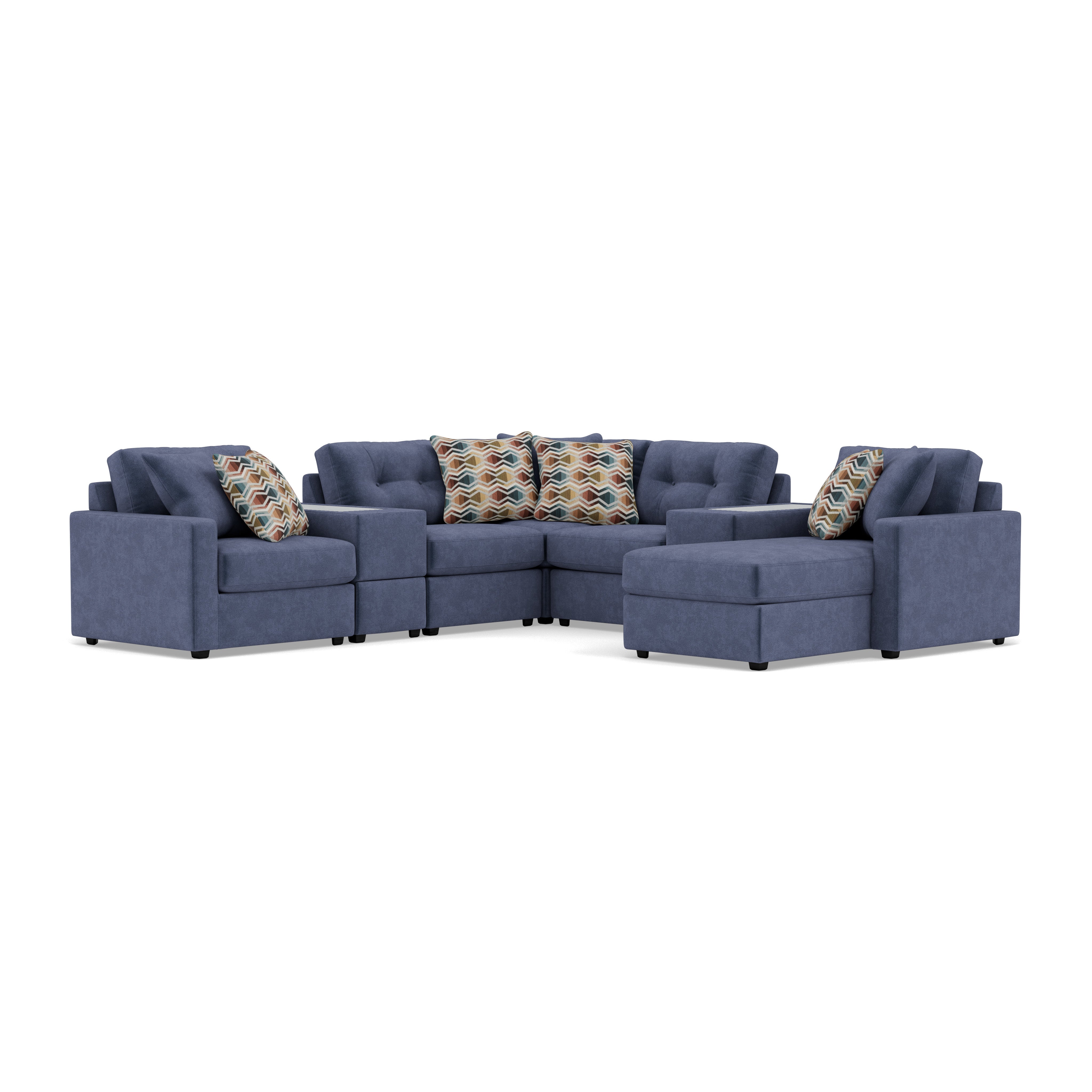 Drew & Jonathan Home Modular One 9-Pc. Sectional