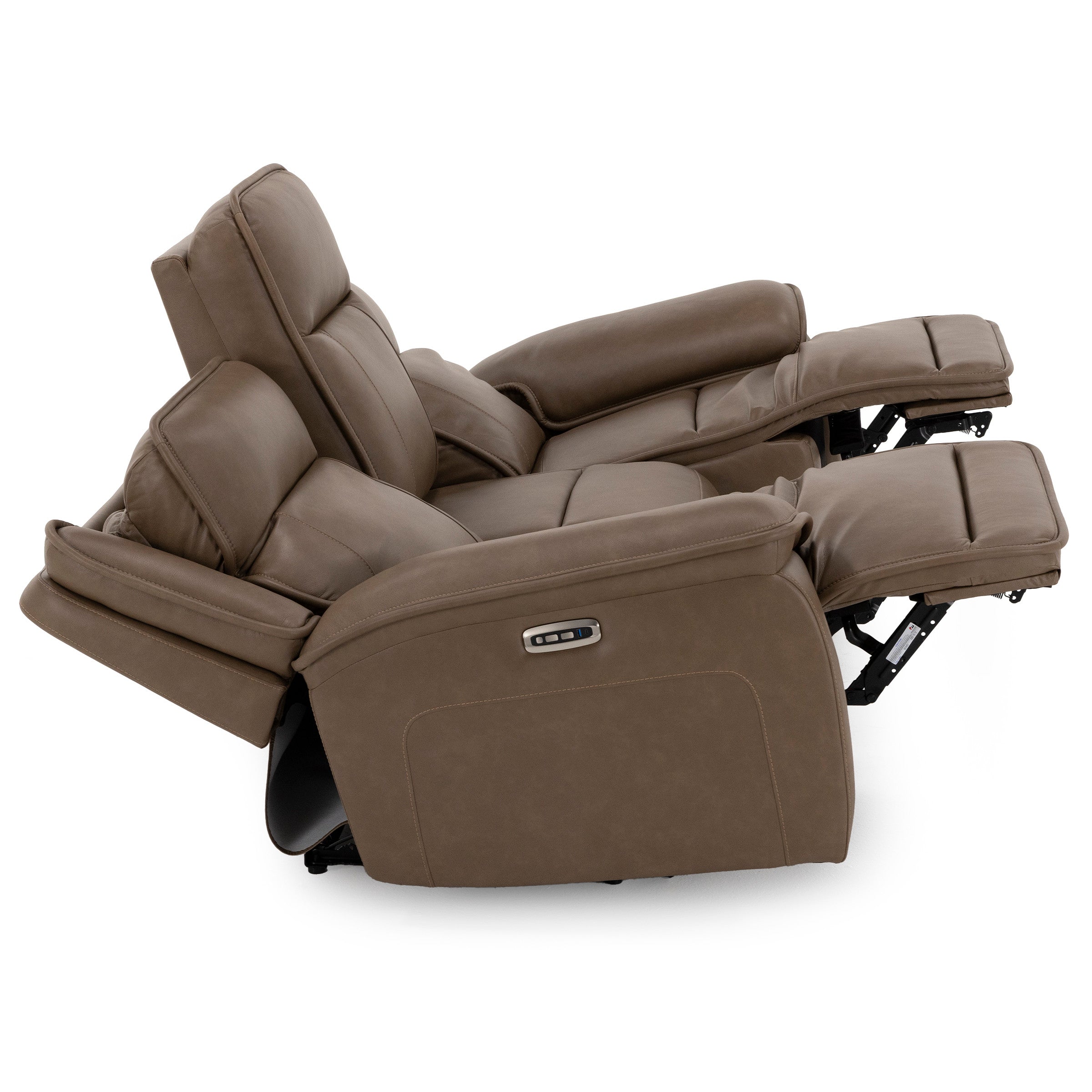 Glen Leather Power Headrest Zero Gravity Reclining Sofa