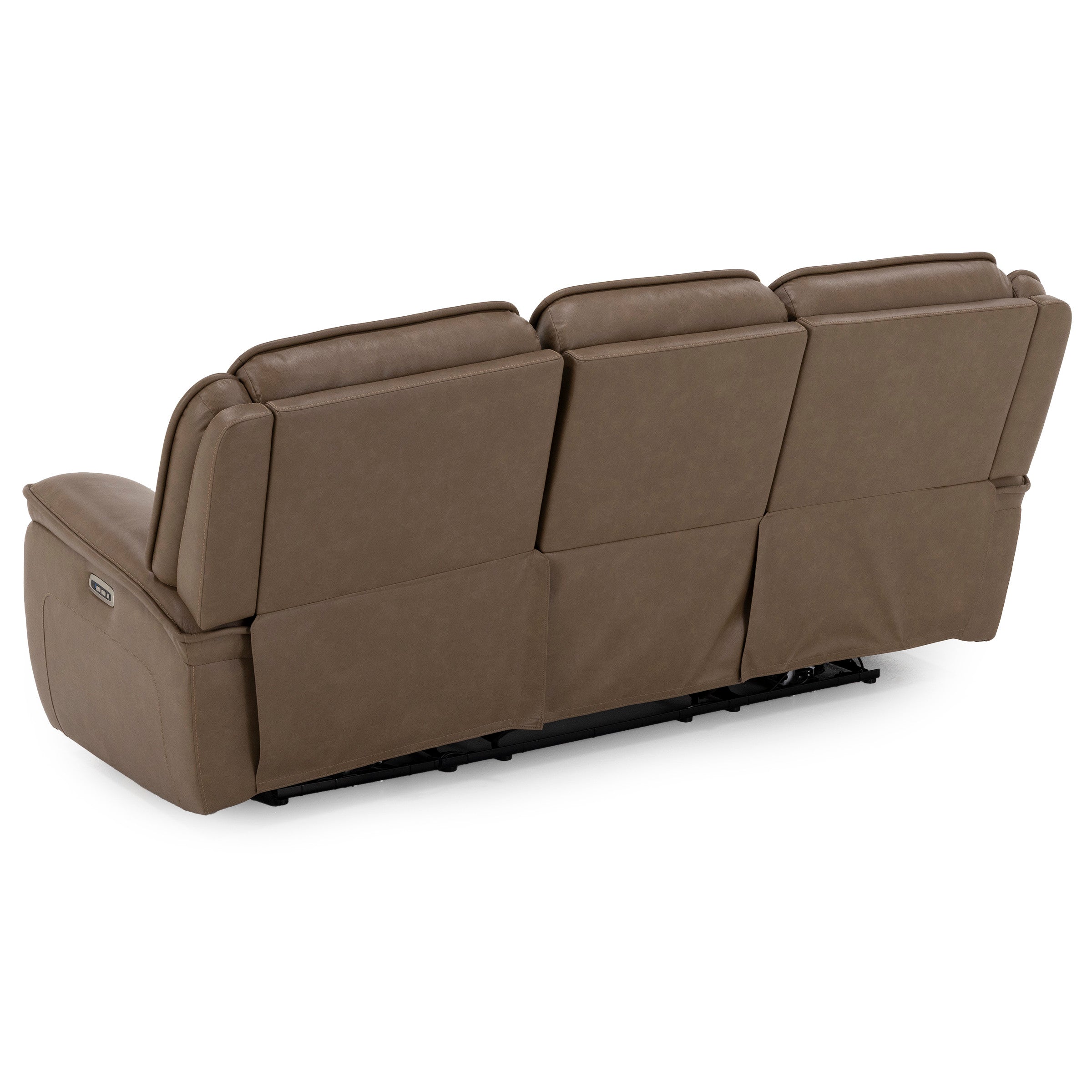 Glen Leather Power Headrest Zero Gravity Reclining Sofa