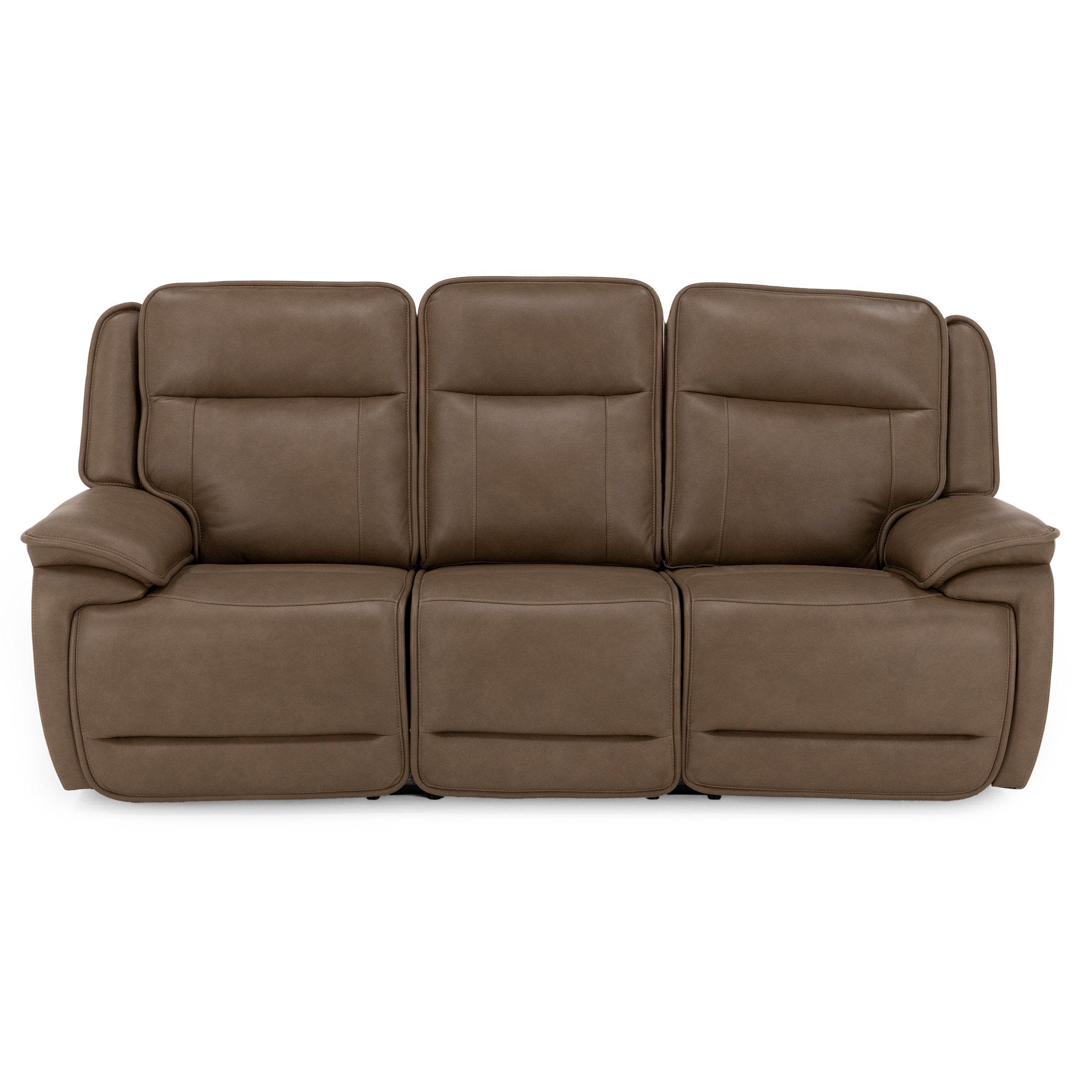 Glen Leather Power Headrest Zero Gravity Reclining Sofa