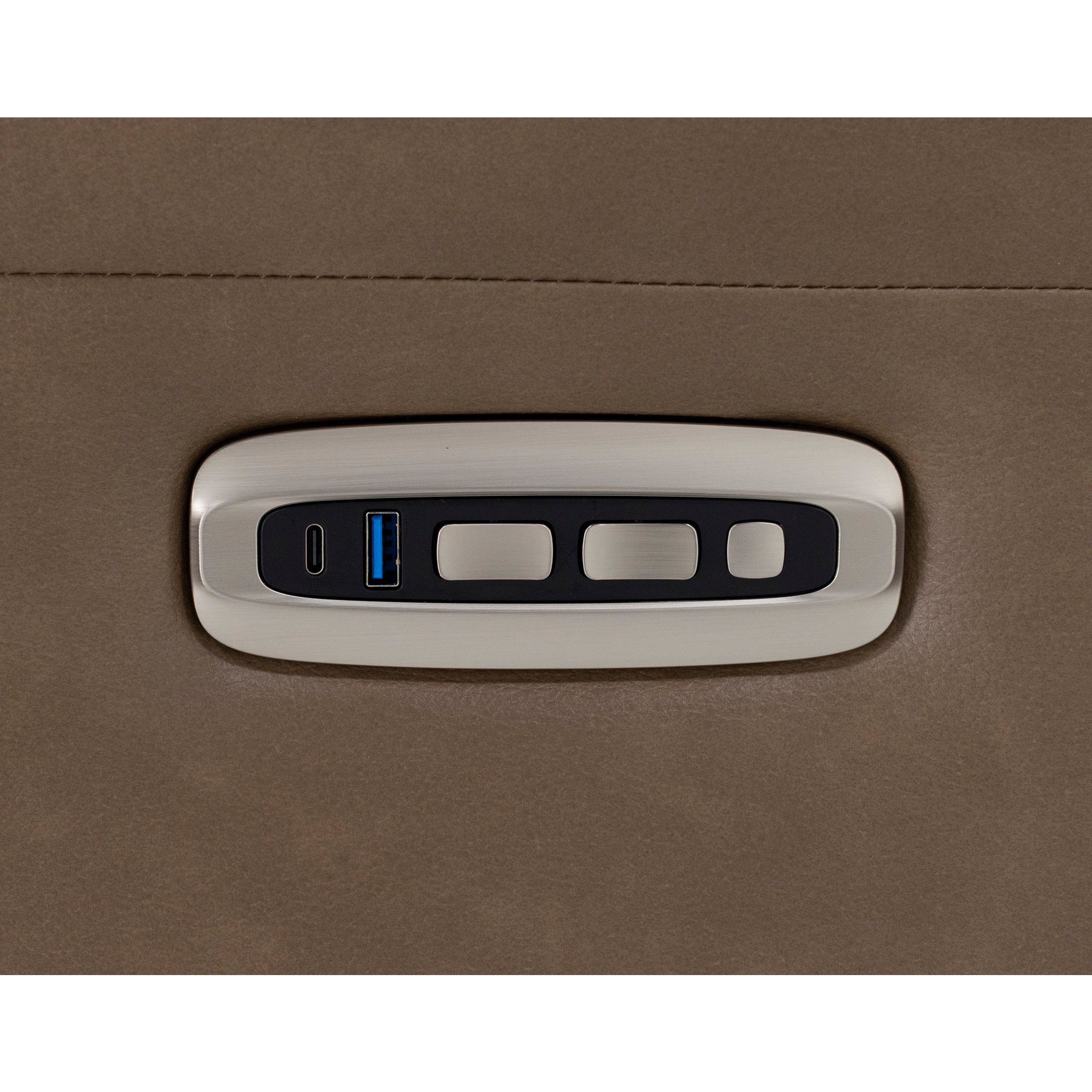 Glen Leather Power Headrest Zero Gravity Reclining Sofa