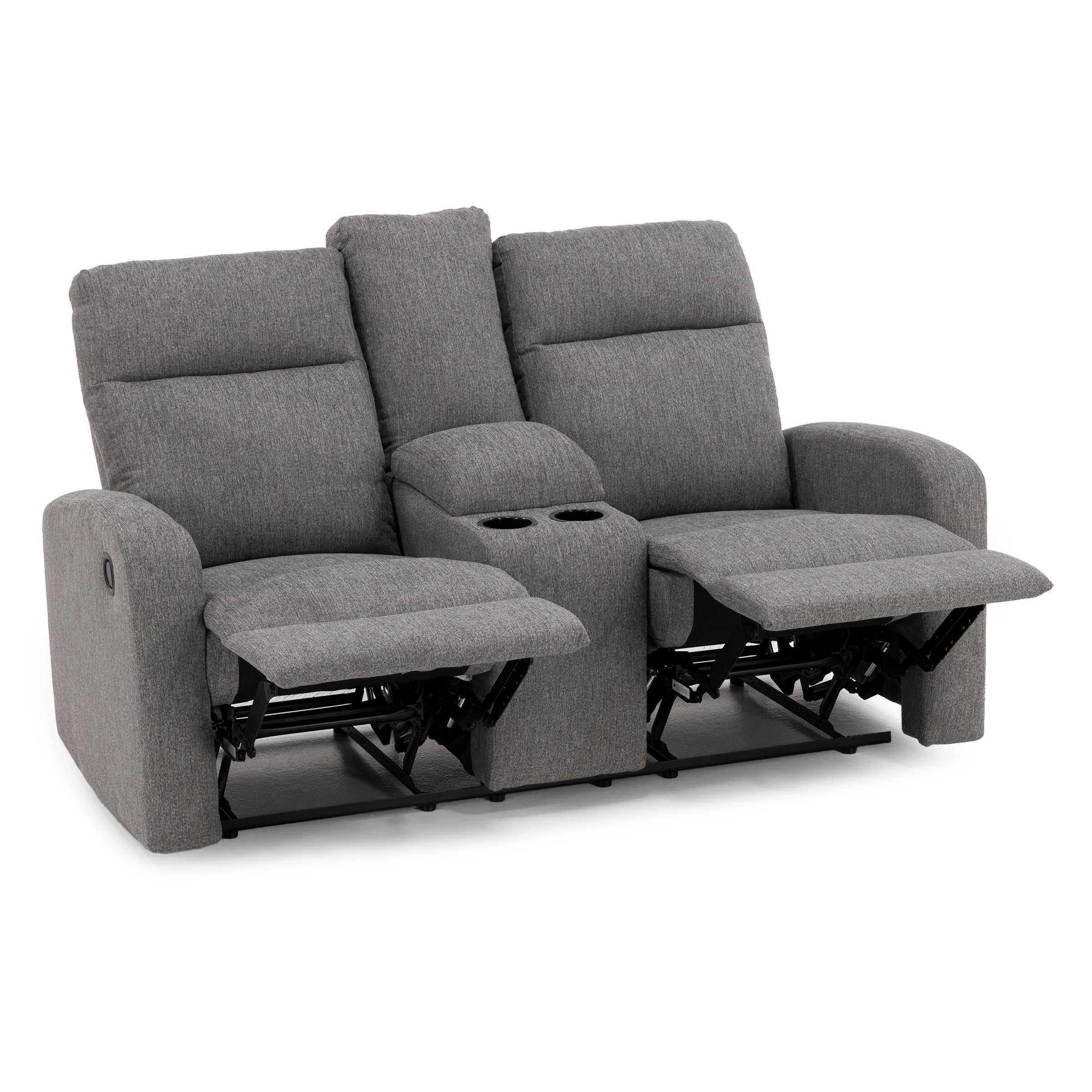 Warrior Reclining Console Loveseat