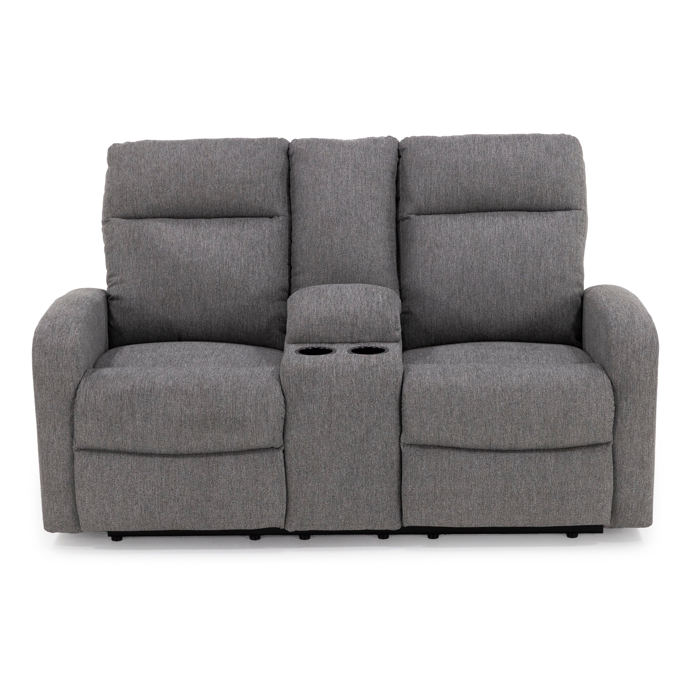 Warrior Reclining Console Loveseat