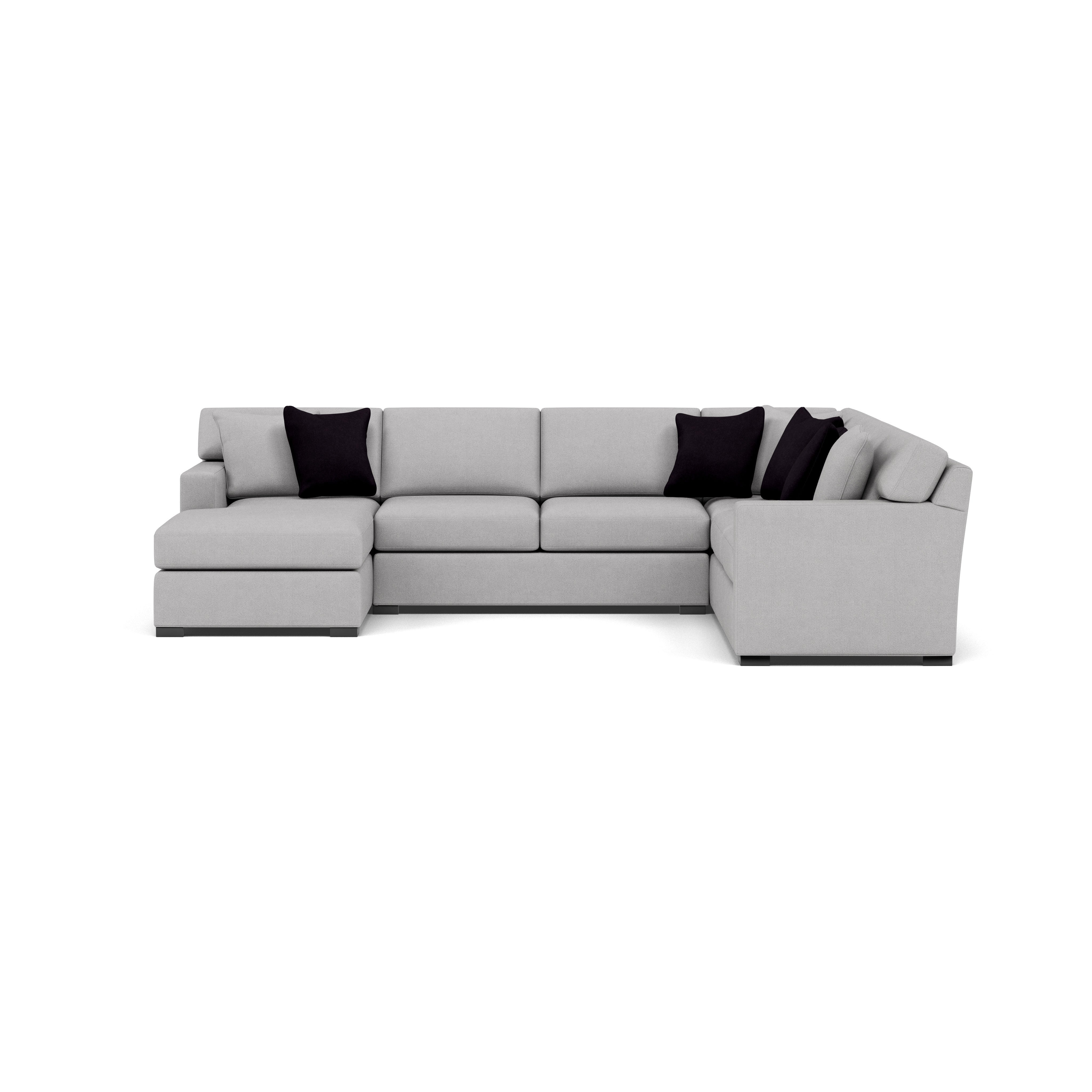 Echo 3-Pc. Sectional With Accent Pillows