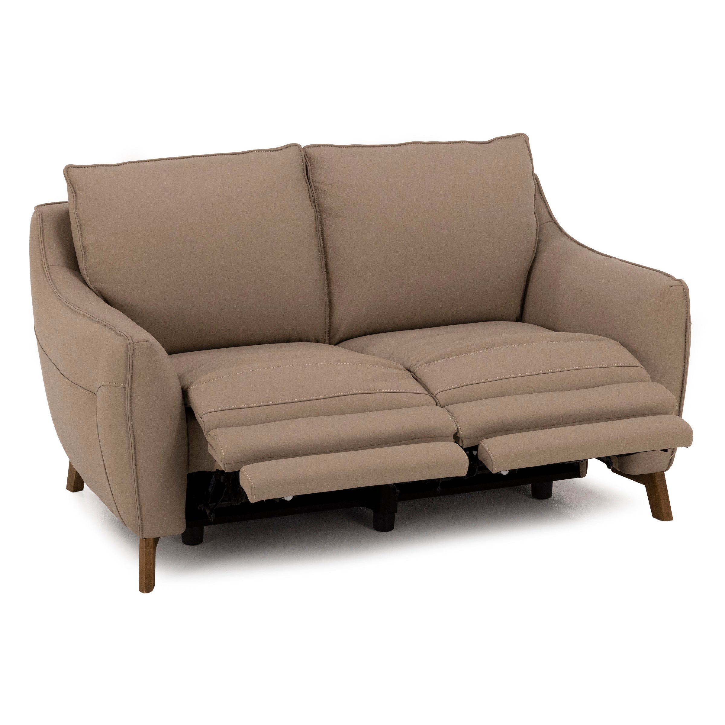 Palmetto Leather Power Reclining Loveseat