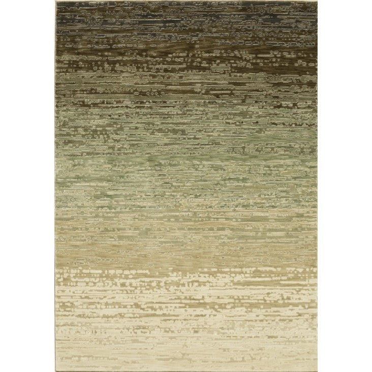 Reed Green/Tan/Brown Ombre Area Rug