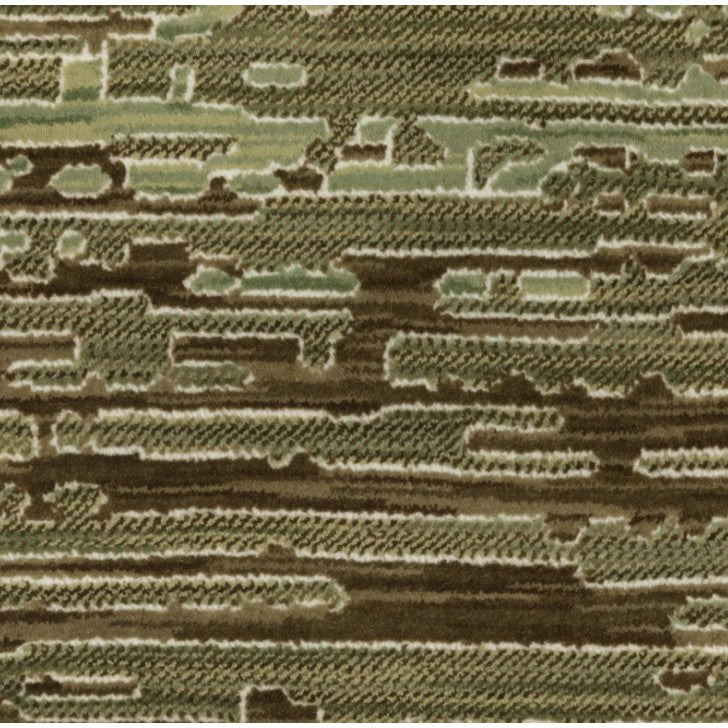Reed Green/Tan/Brown Ombre Area Rug
