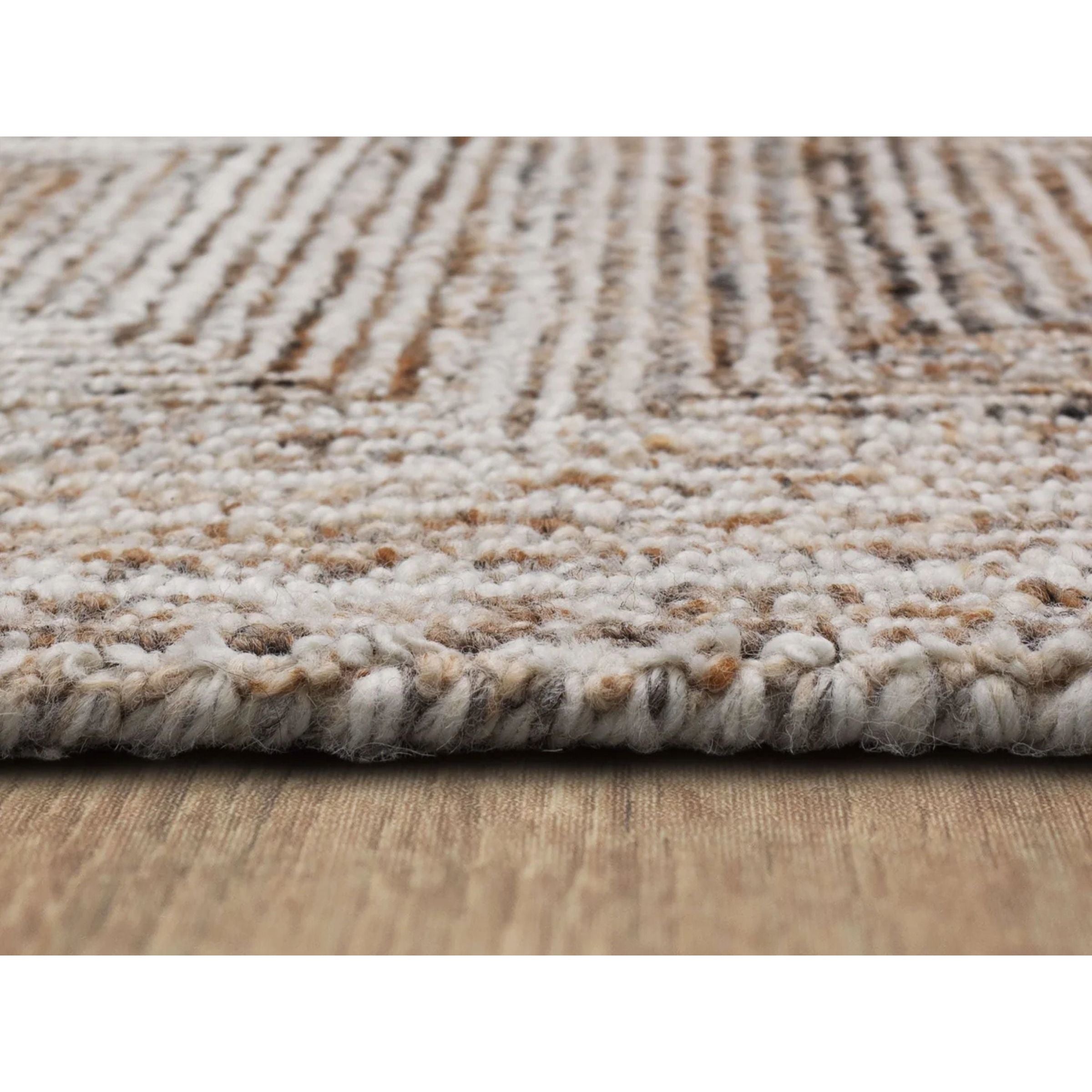 Forsyth Park Beige Steel Cloverdale Area Rug