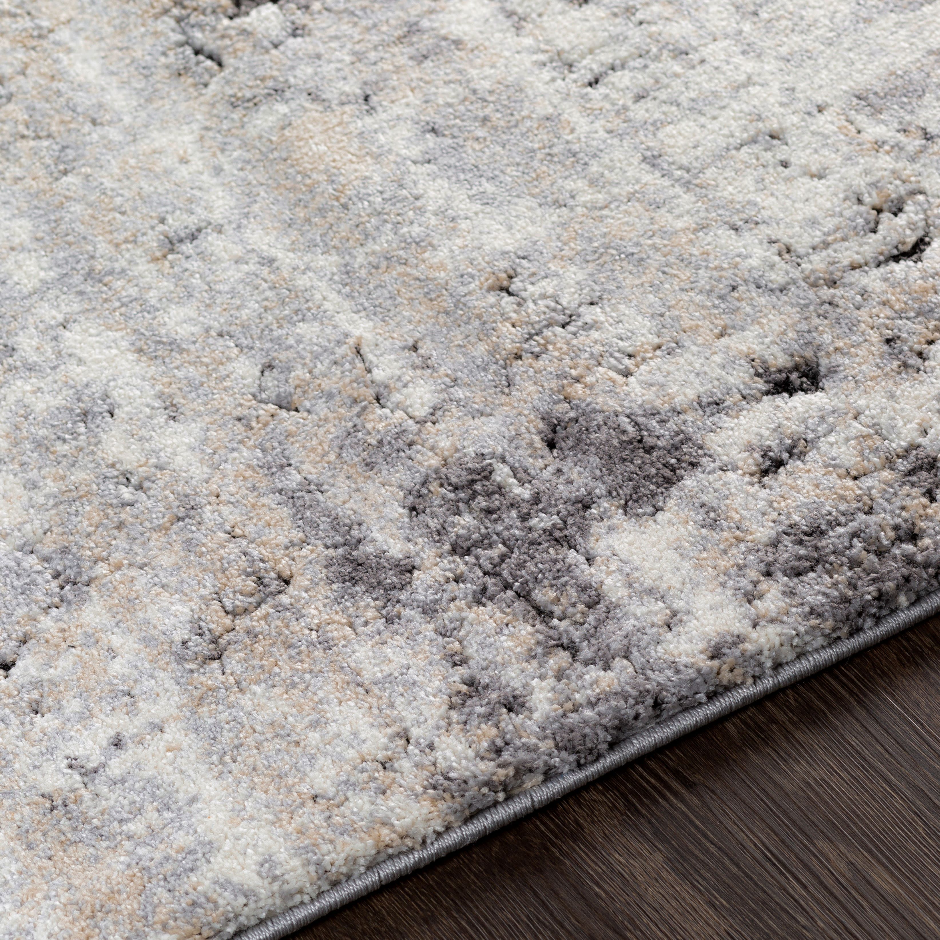 Tuscany Black/Grey/Tan Area Rug