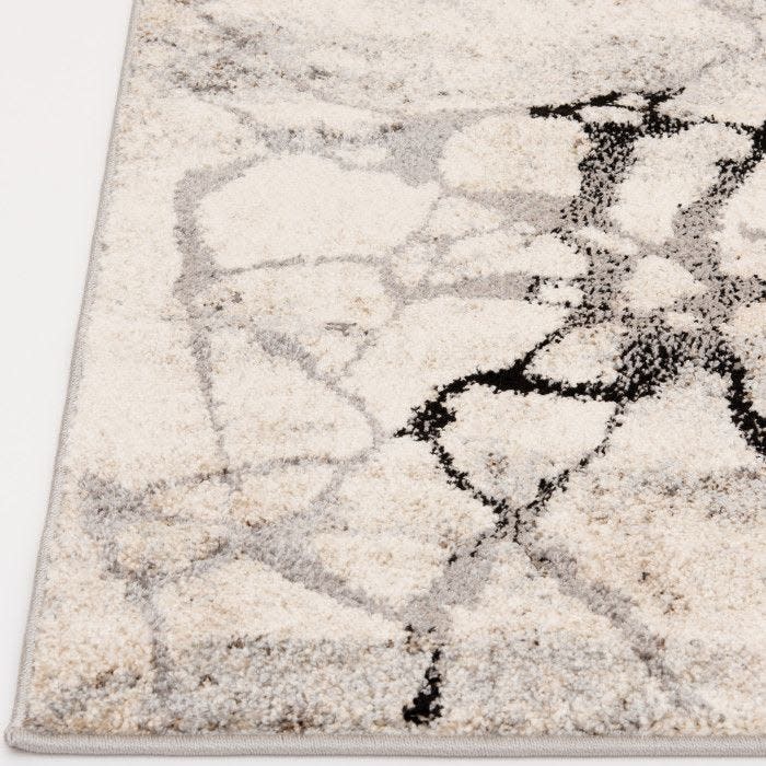 Rainier Tan/Grey Shatter Area Rug