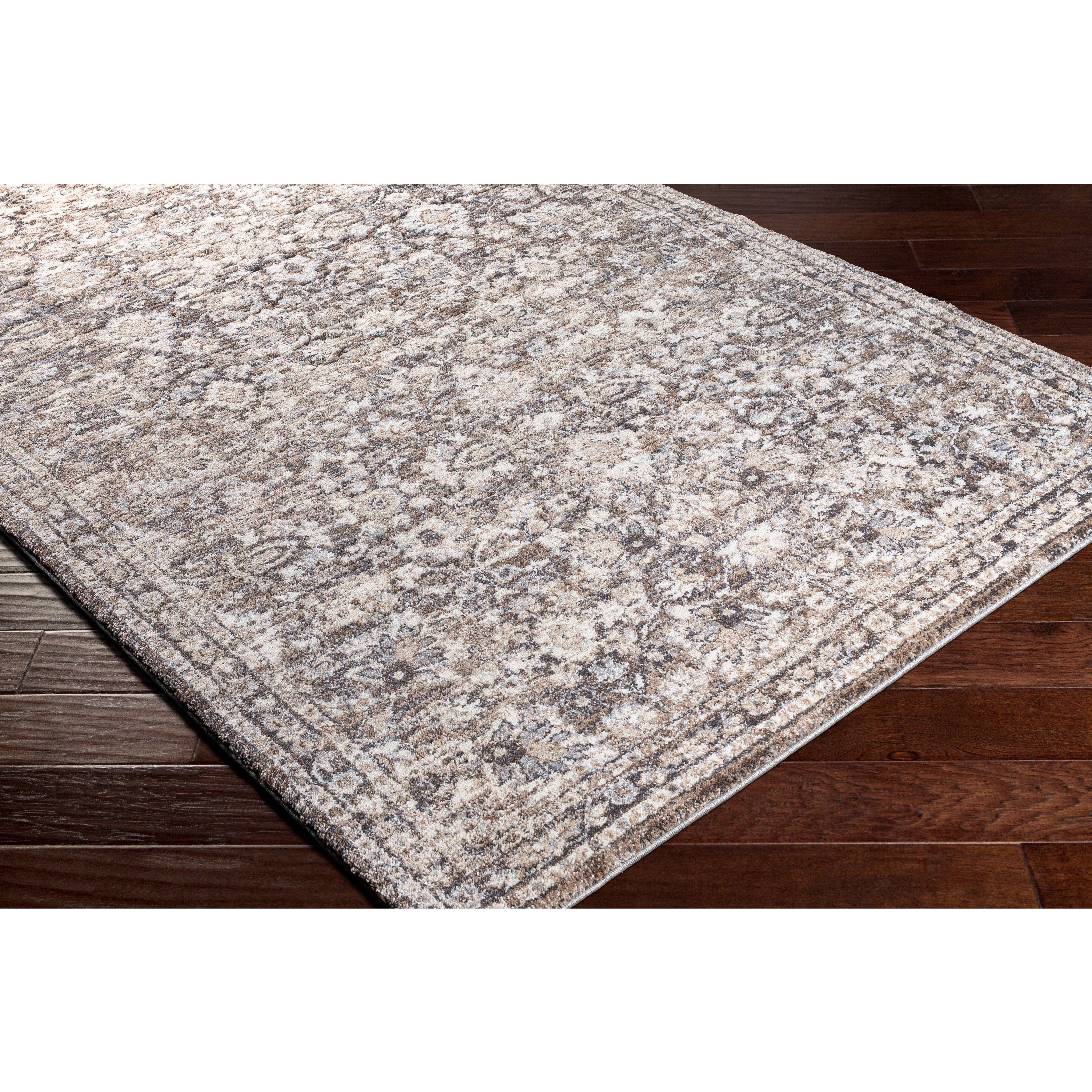 Tuscany Brown/Charcoal Area Rug