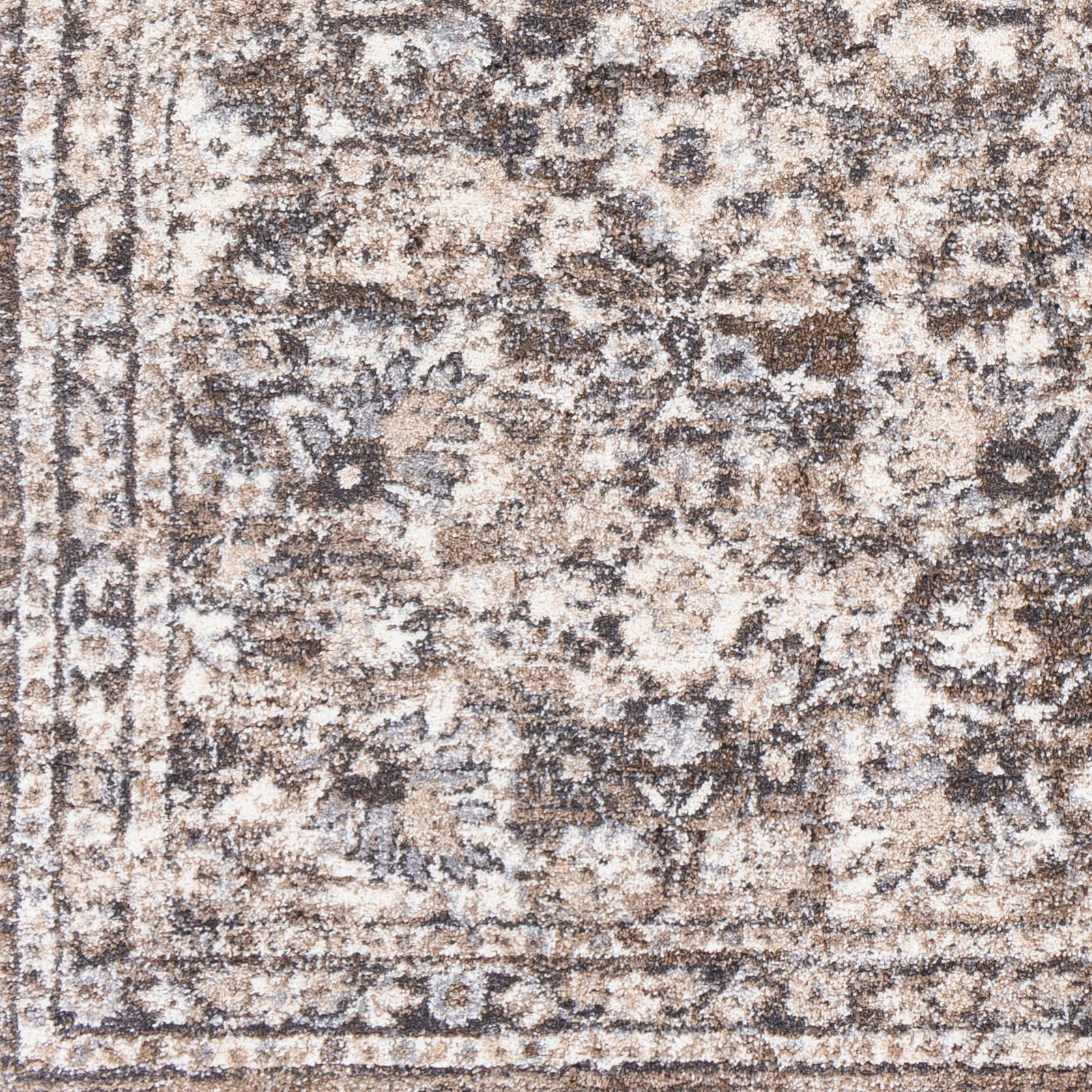 Tuscany Brown/Charcoal Area Rug