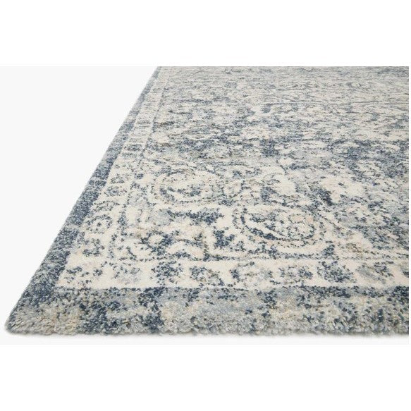Theory Ivory/Blue Area Rug