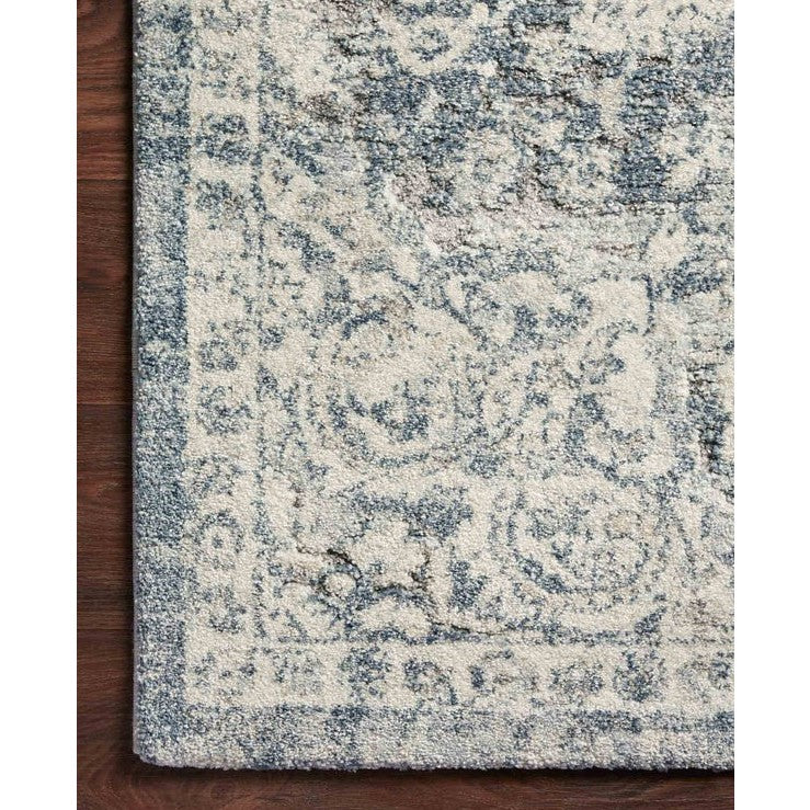 Theory Ivory/Blue Area Rug