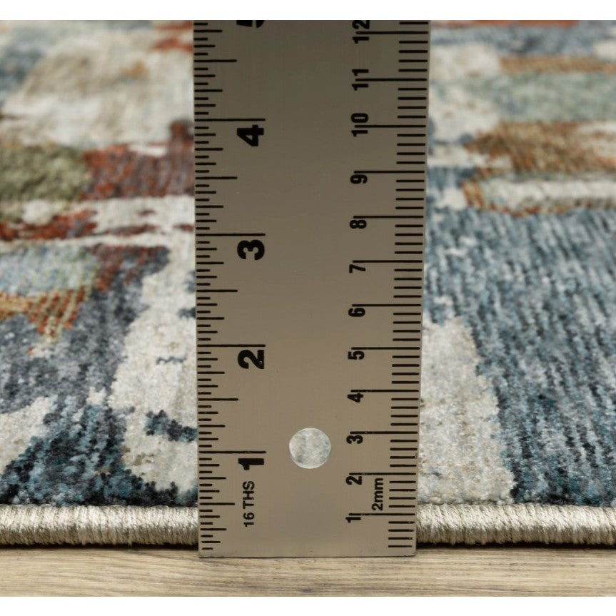 Hayden Beige/Multi Abstract Area Rug