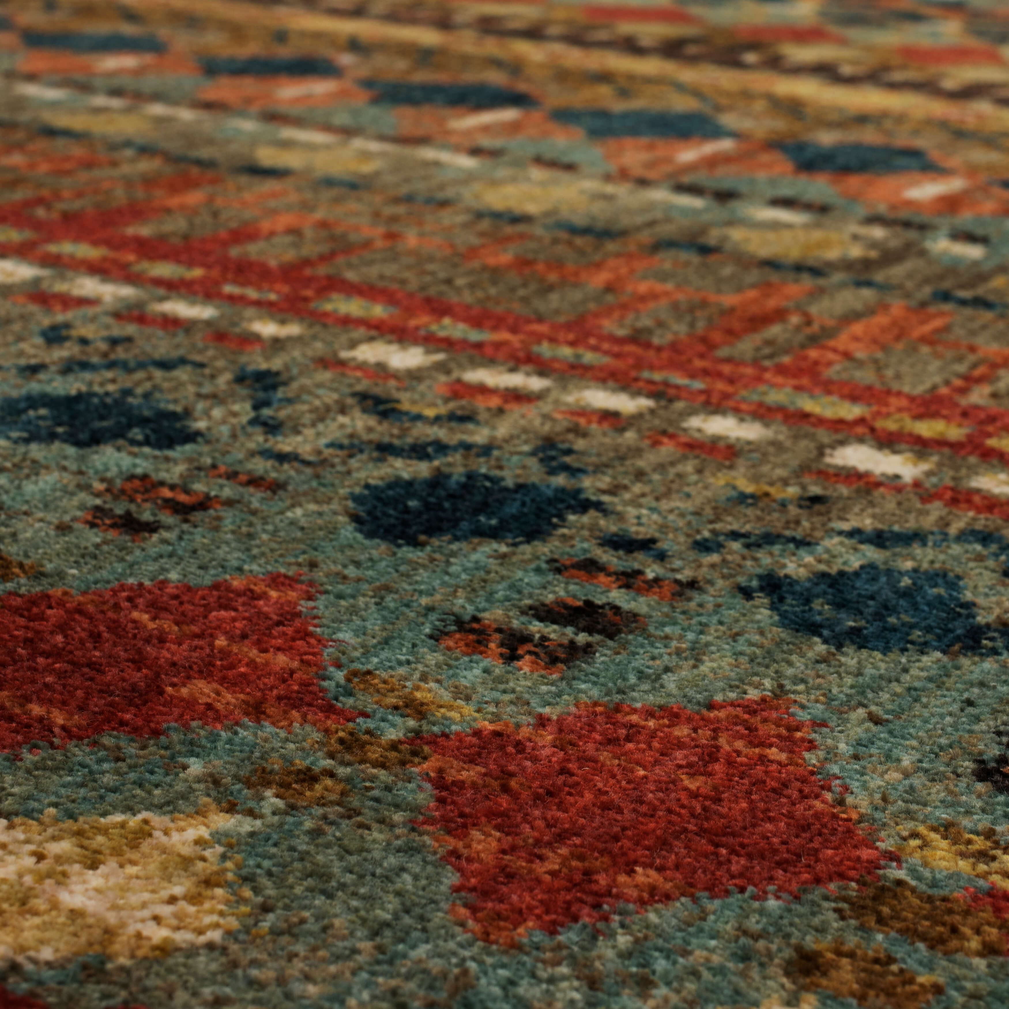 Spice Market Multi/Red Area Rug