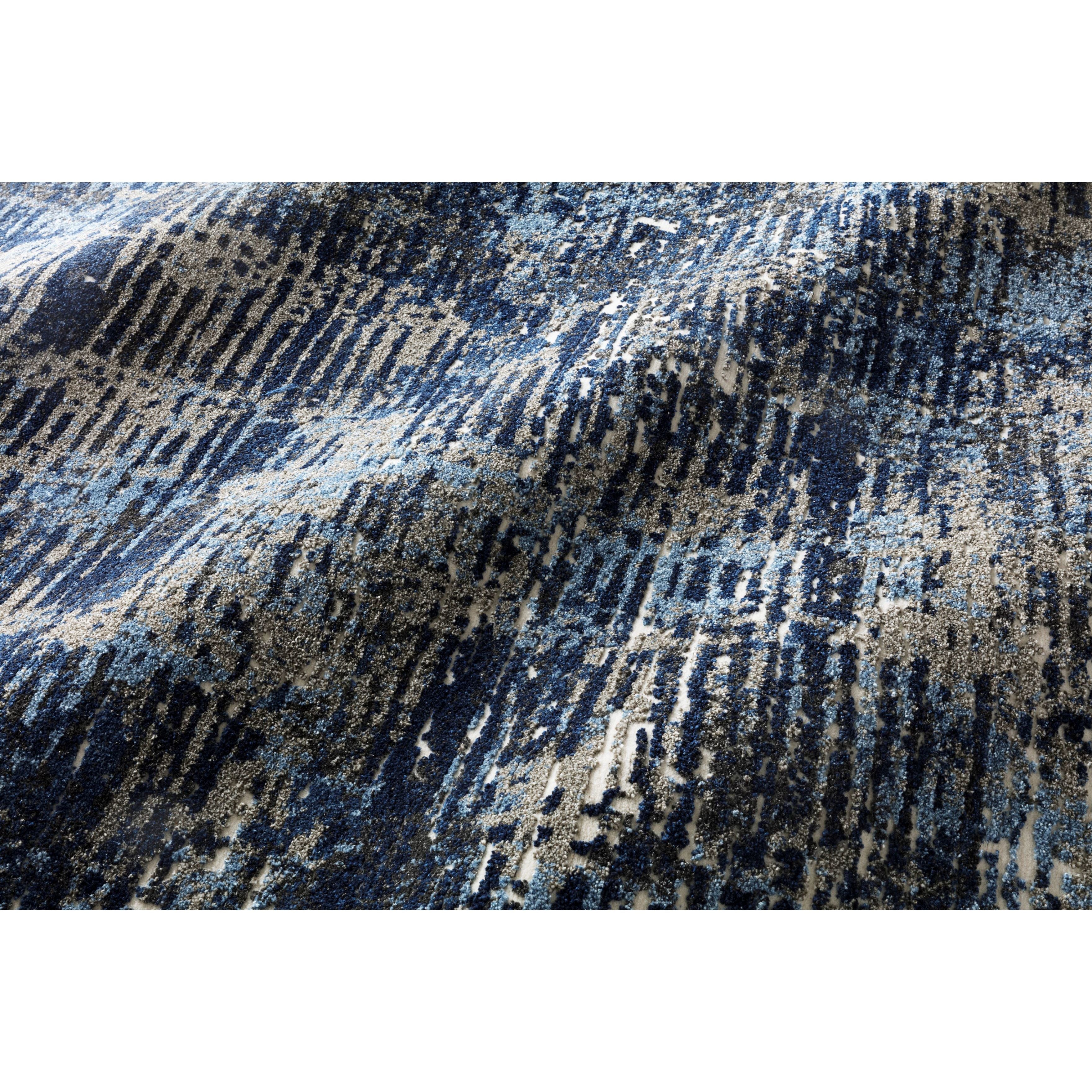 Viera Dark Blue Area Rug