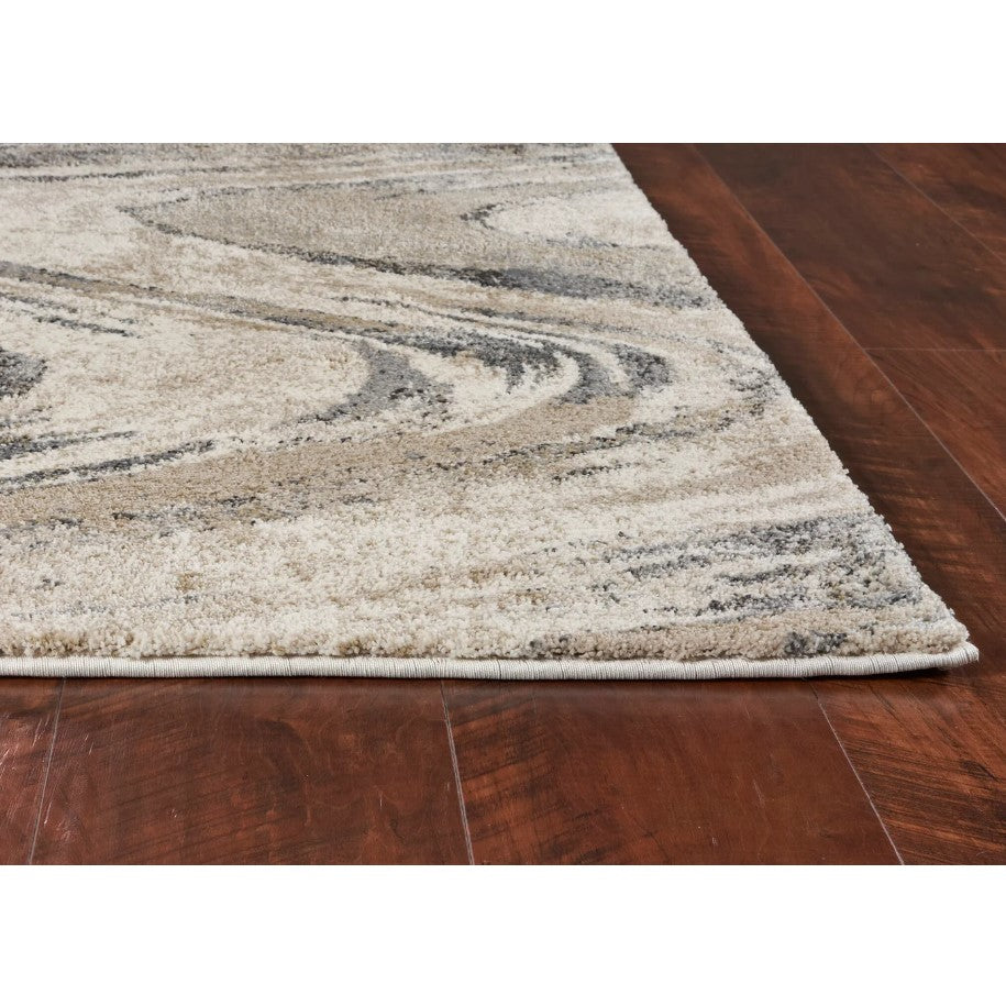 Hue Natural Groove Area Rug