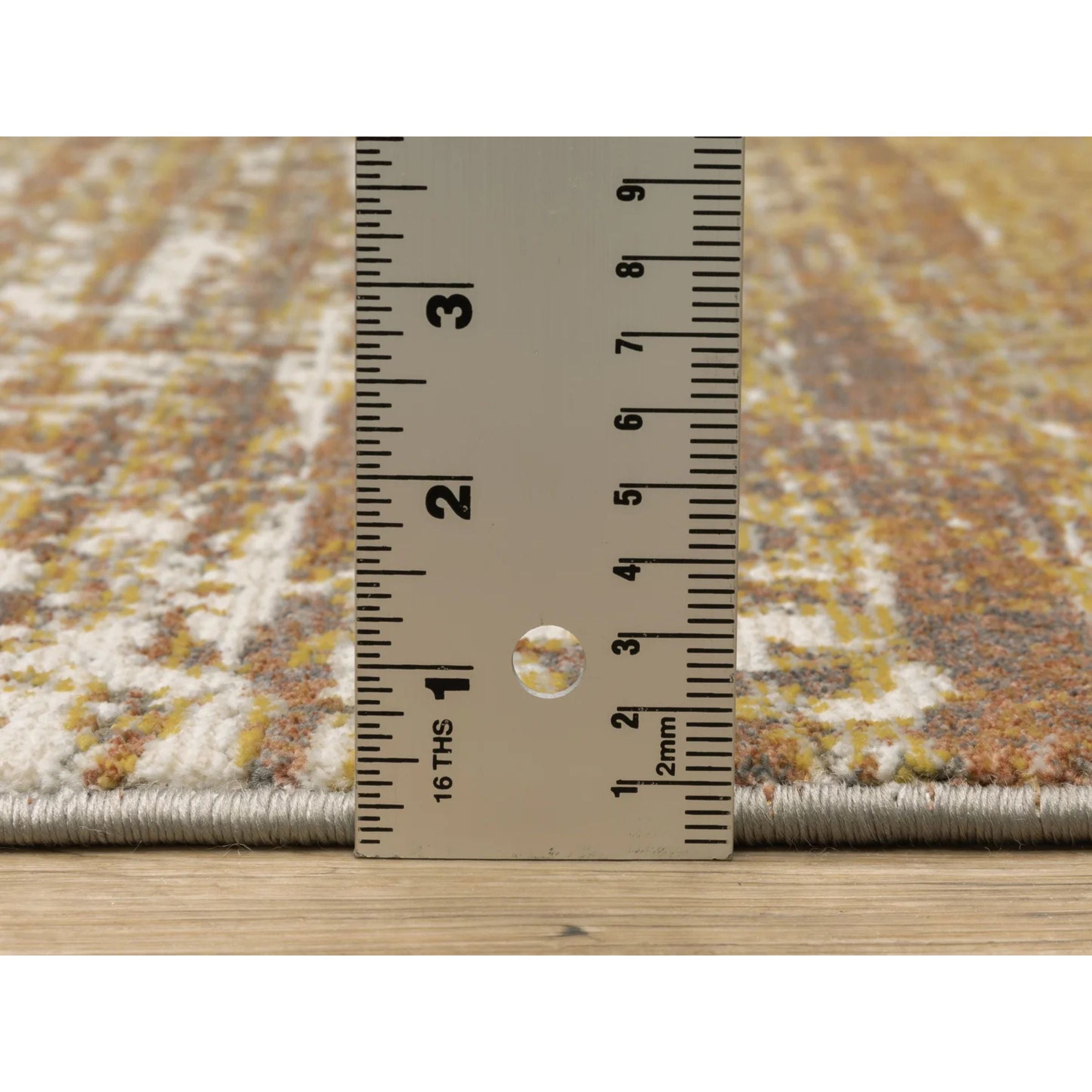 Caravan Gold/Beige Abstract Area Rug