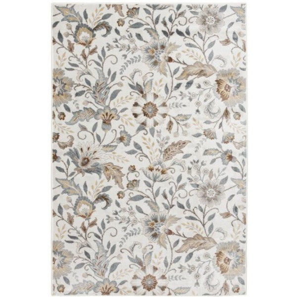 Landscape Ivory/Floral Area Rug