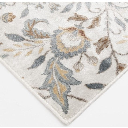 Landscape Ivory/Floral Area Rug