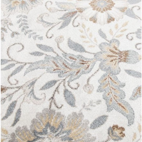 Landscape Ivory/Floral Area Rug