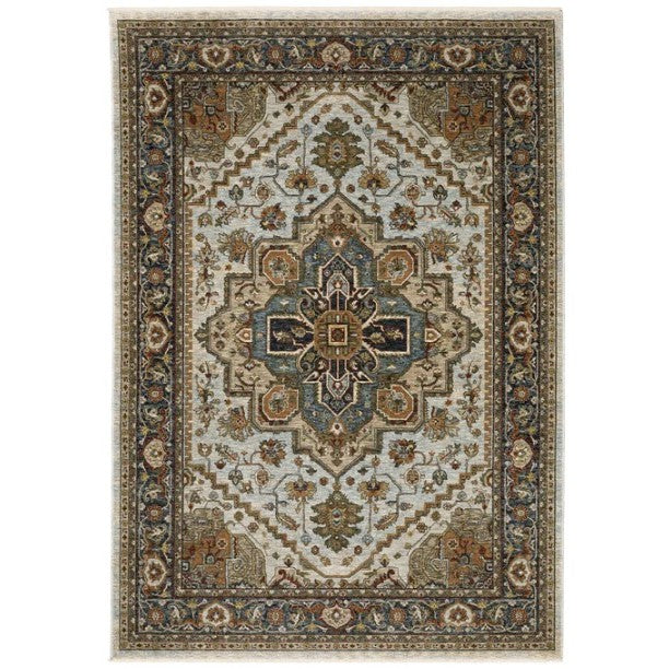 Aberdeen Ivory Medallion Area Rug