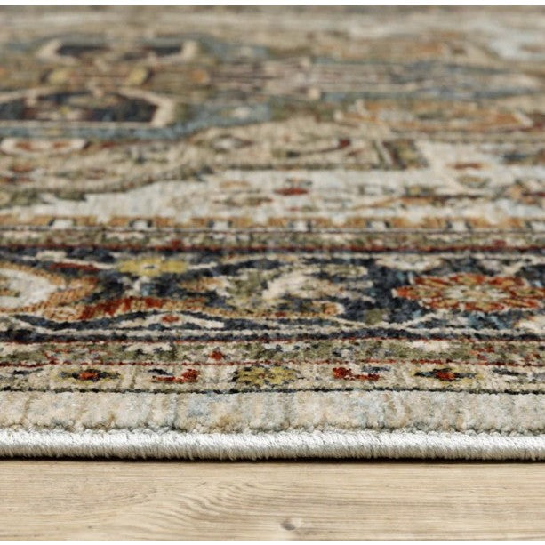 Aberdeen Ivory Medallion Area Rug