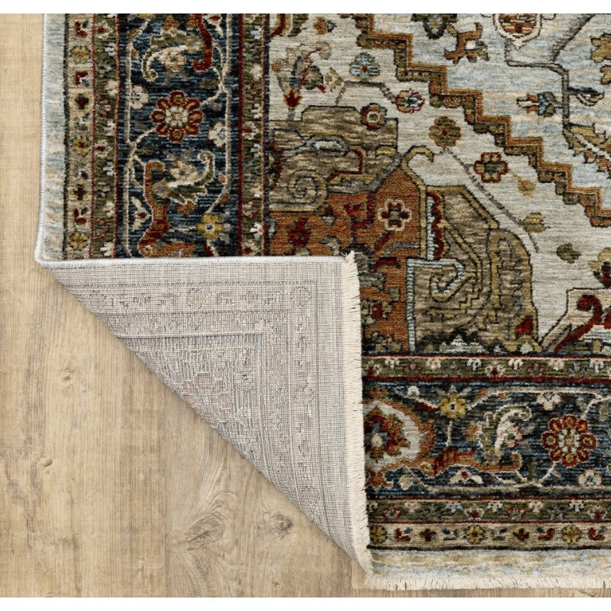 Aberdeen Ivory Medallion Area Rug
