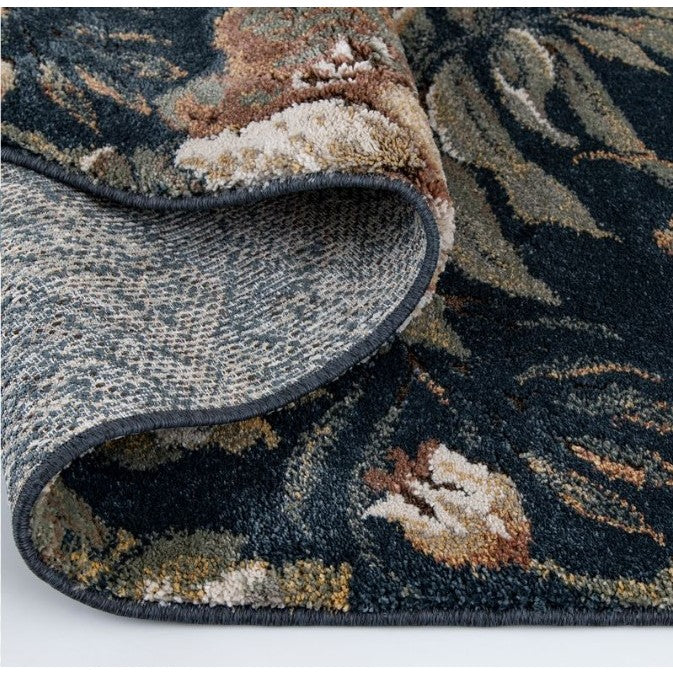 Stonington Denim/Clay Floral Area Rug