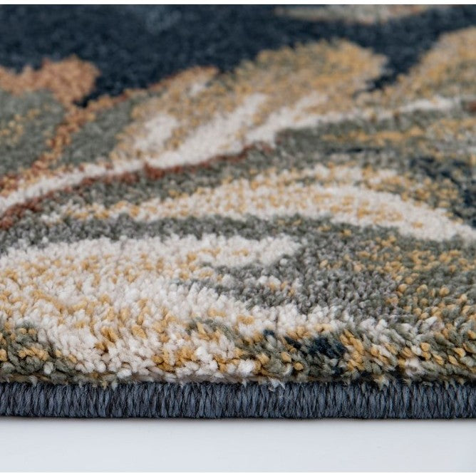 Stonington Denim/Clay Floral Area Rug