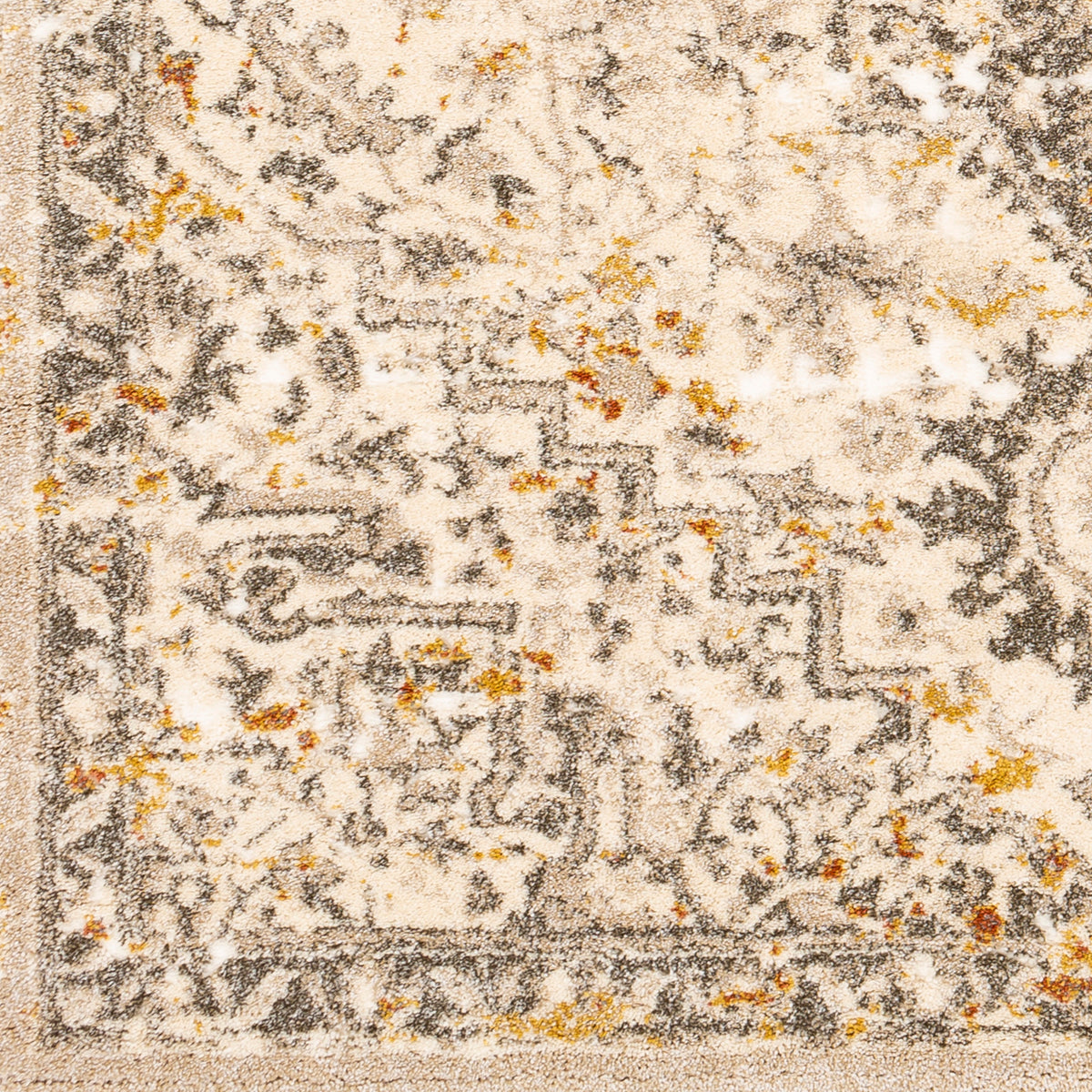 Tuscany Cream Medallion Area Rug
